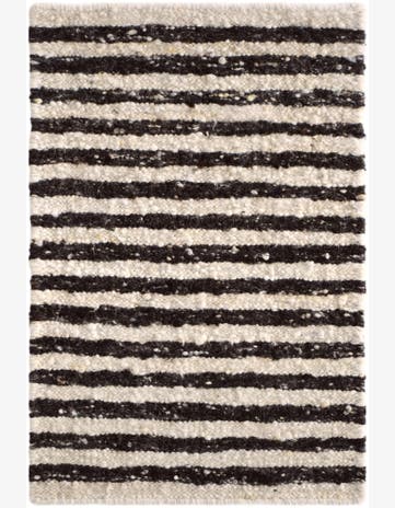 2' x 3' Hand Knotted Moroccan Wool Rug