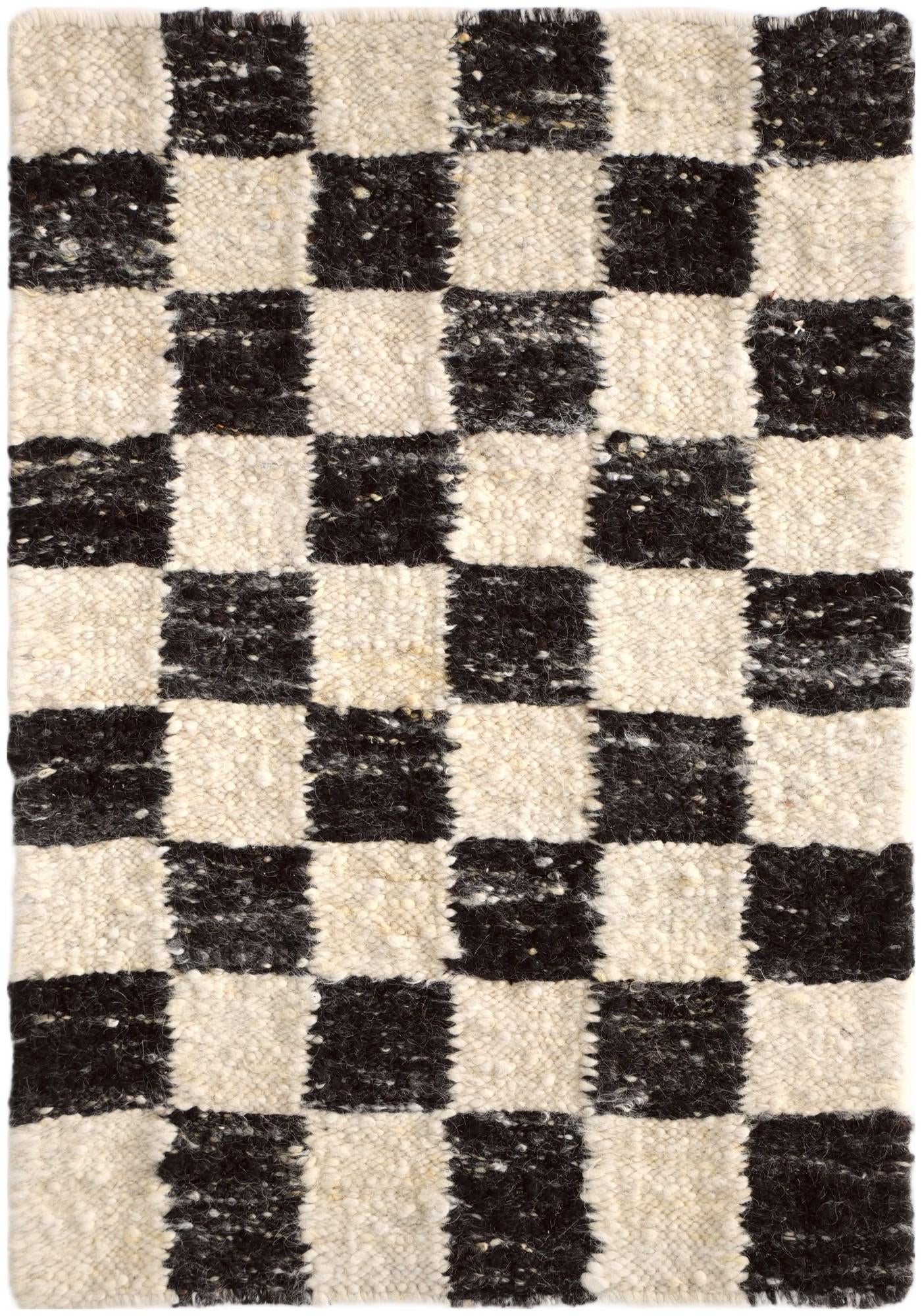 2' 1 x 3' Hand Knotted Moroccan Wool Rug