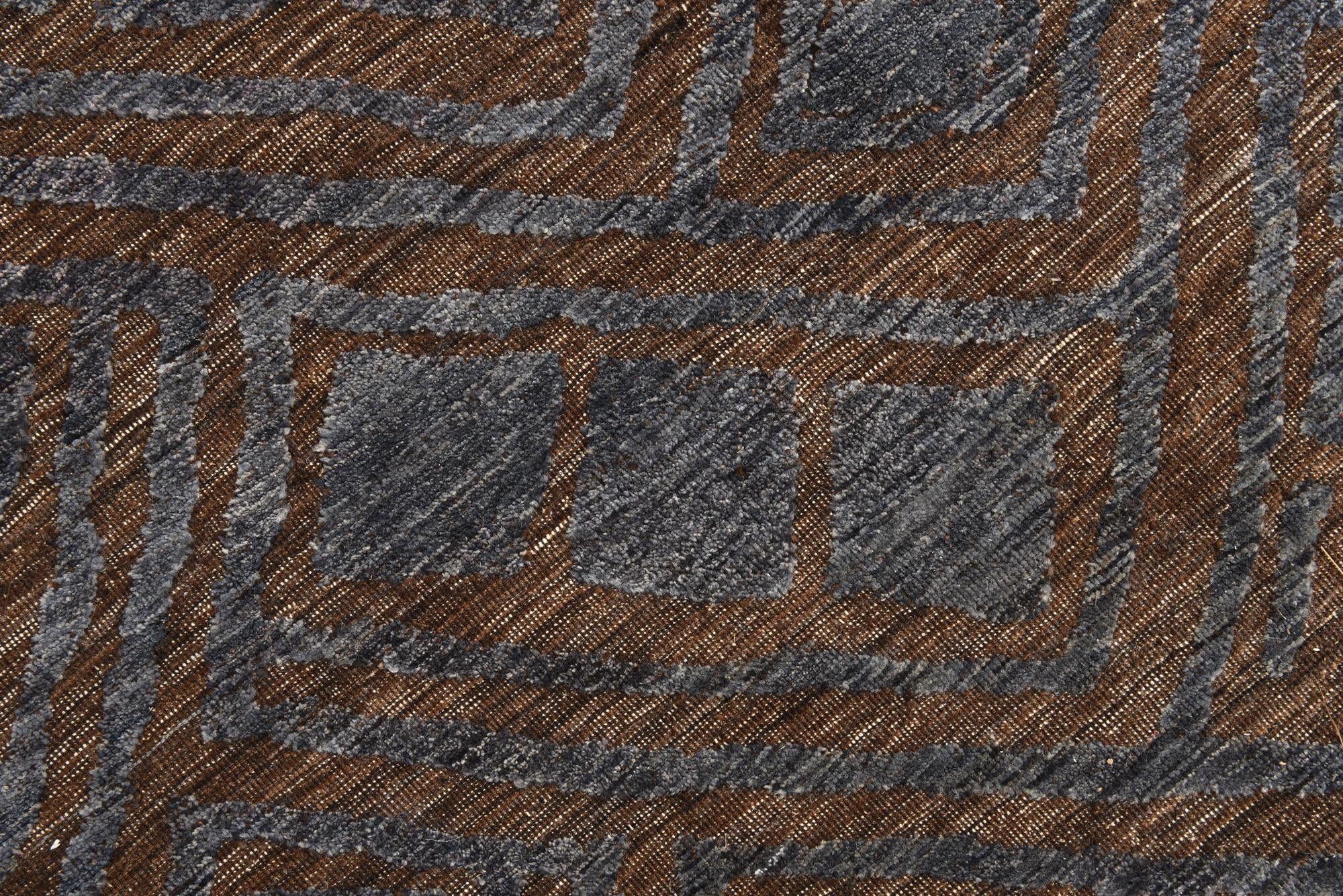 8' 2 x 12' 3 Hand Knotted Darya Wool Rug