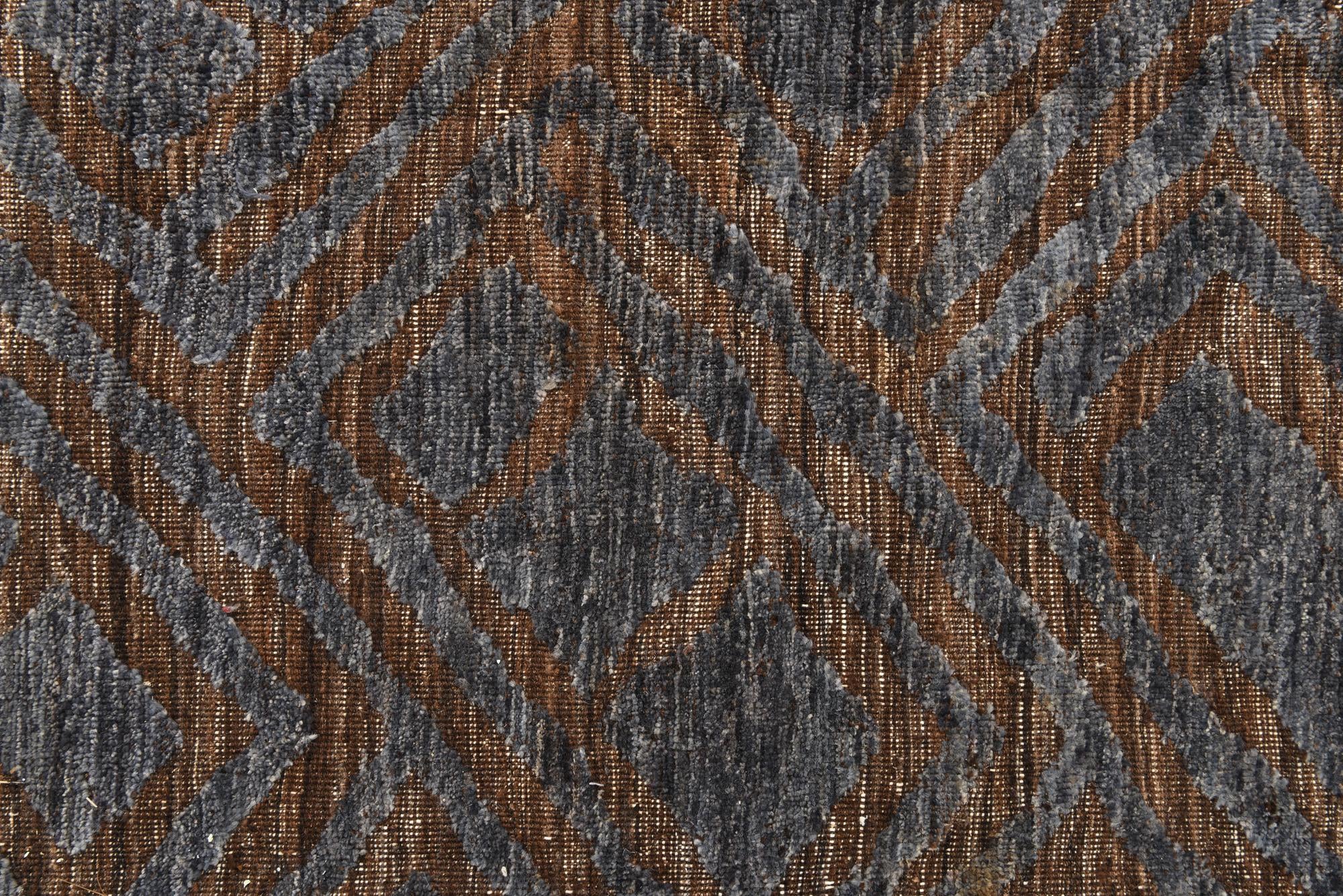 8' 2 x 12' 3 Hand Knotted Darya Wool Rug