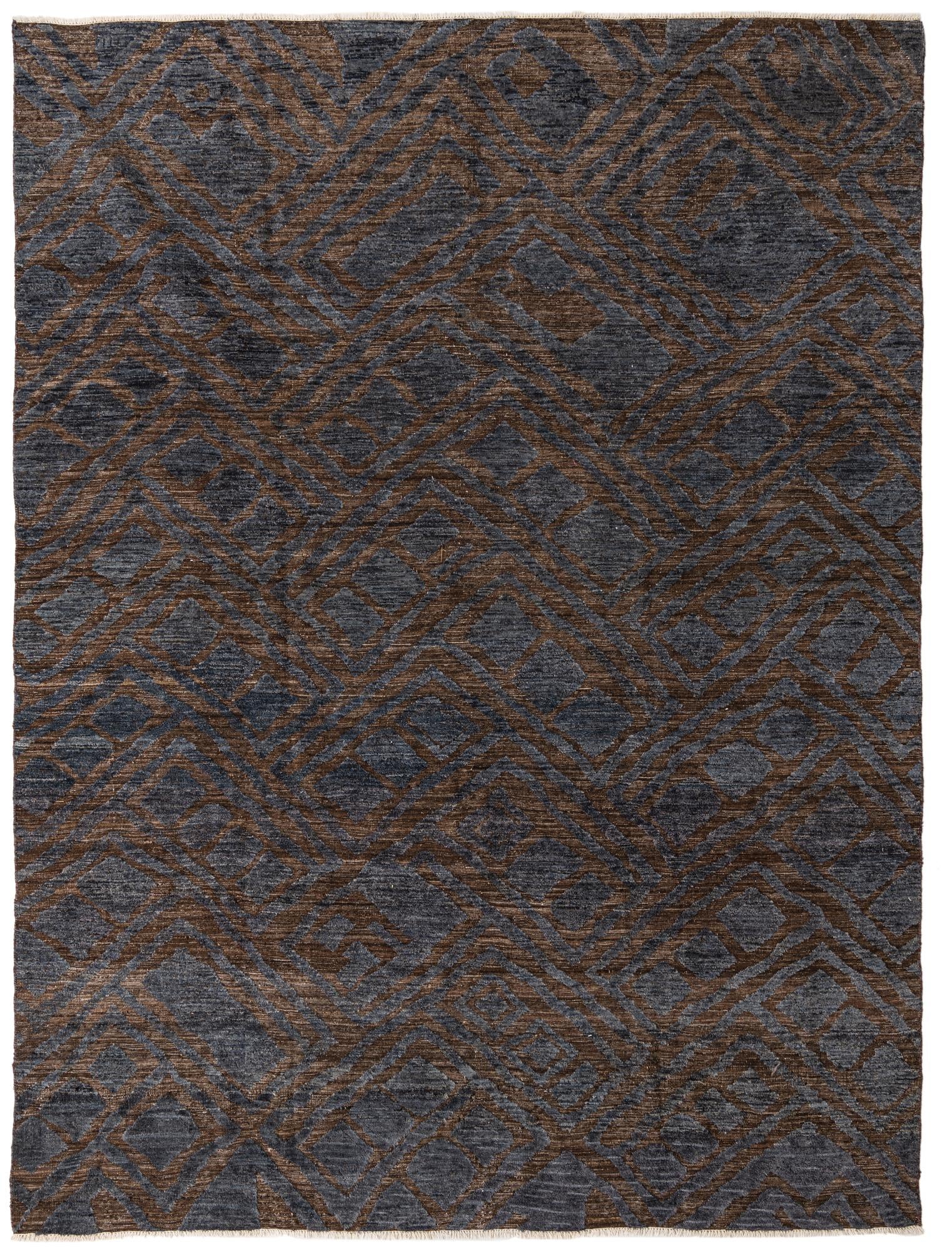 8' 2 x 12' 3 Hand Knotted Darya Wool Rug