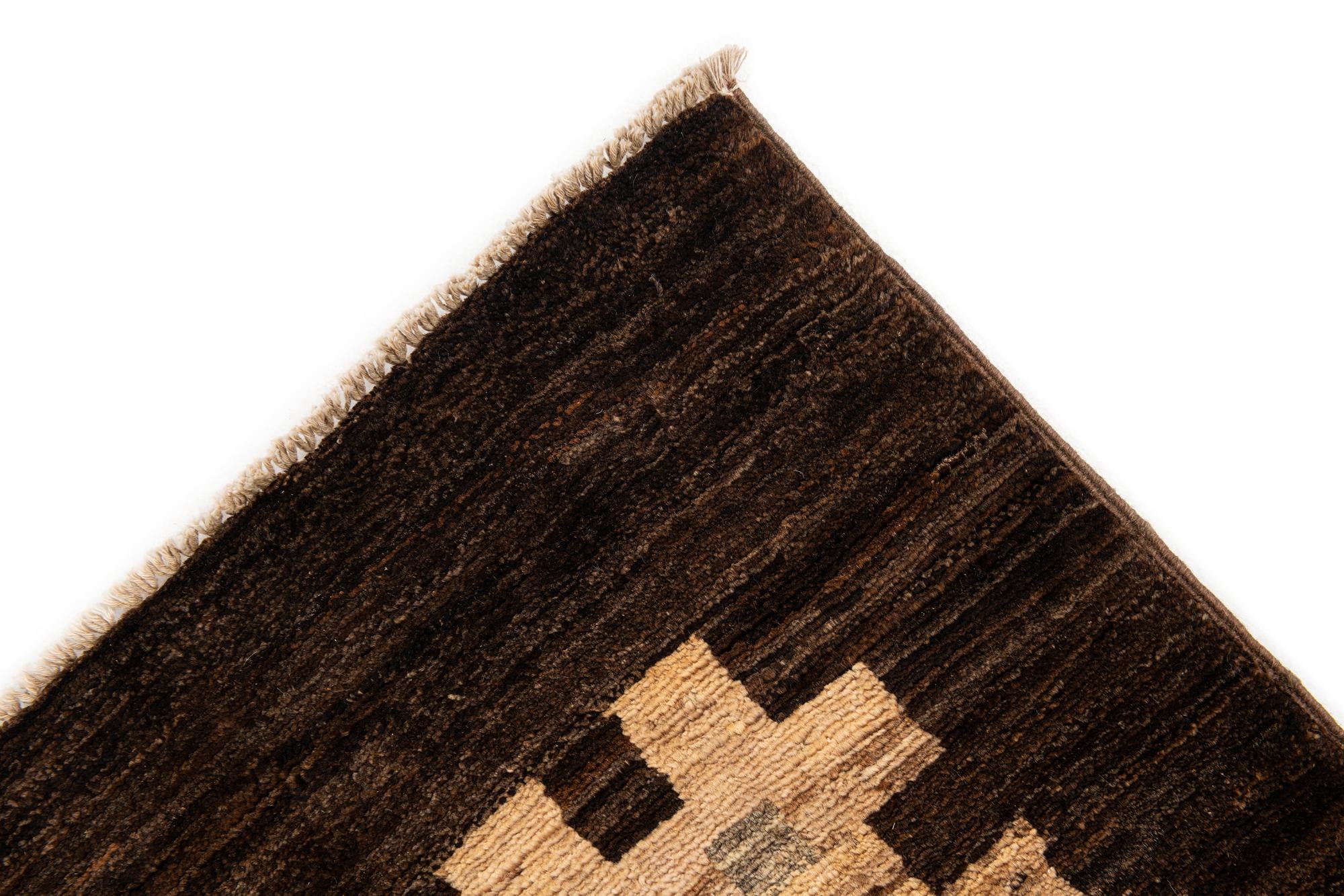 5' 6 x 7' 11 Hand Knotted Modern Ziegler Rug