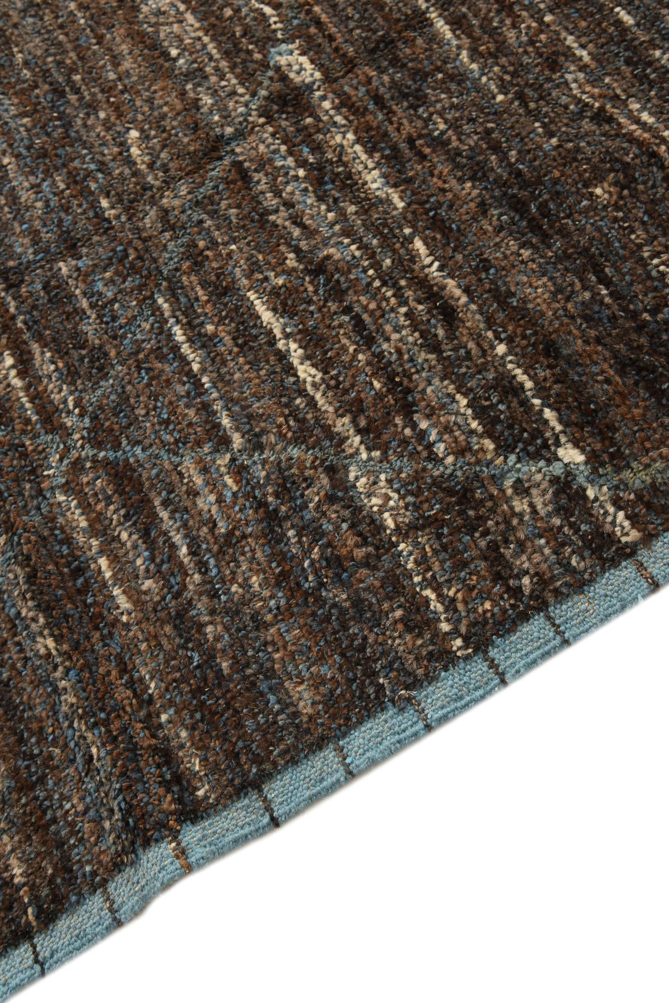 7' 9 x 10' 7 Hand Knotted Moroccan Wool Rug