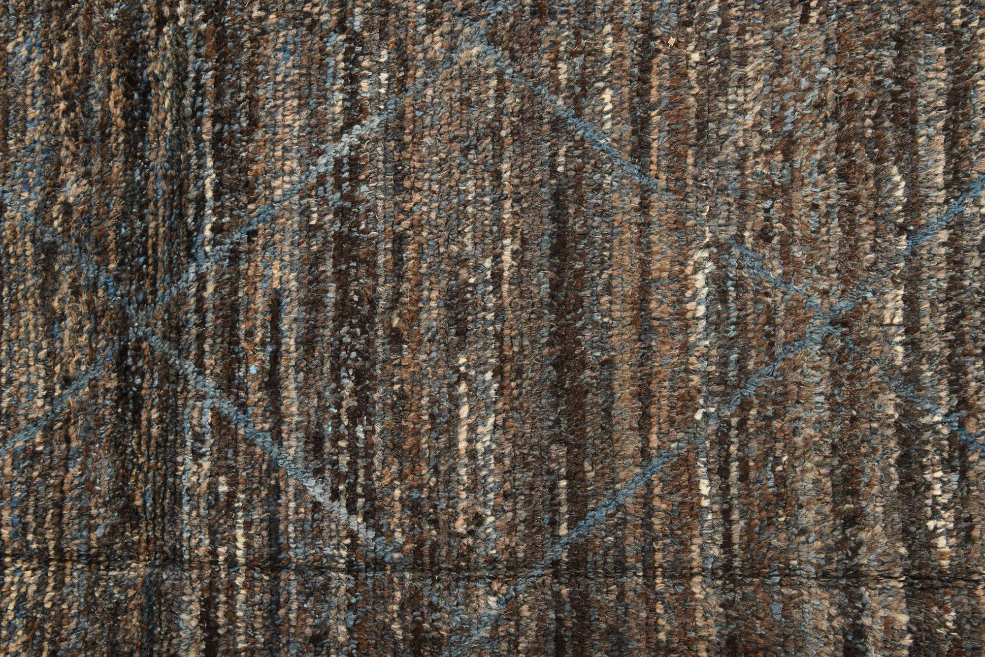 9' x 12' 8 Hand Knotted Moroccan Wool Rug