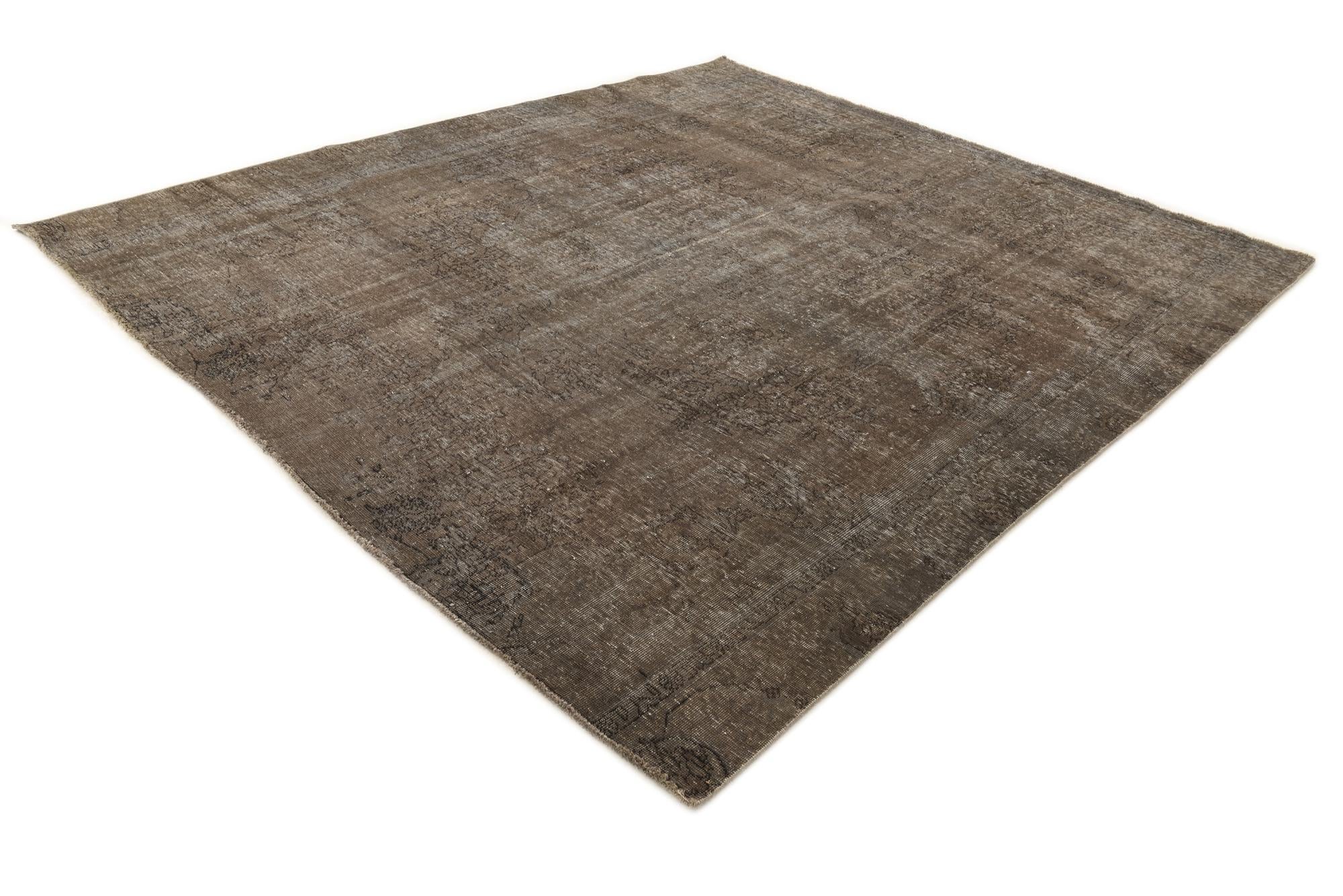8' 5 x 9' 8 Hand Knotted Ultra Vintage Persian Wool Rug