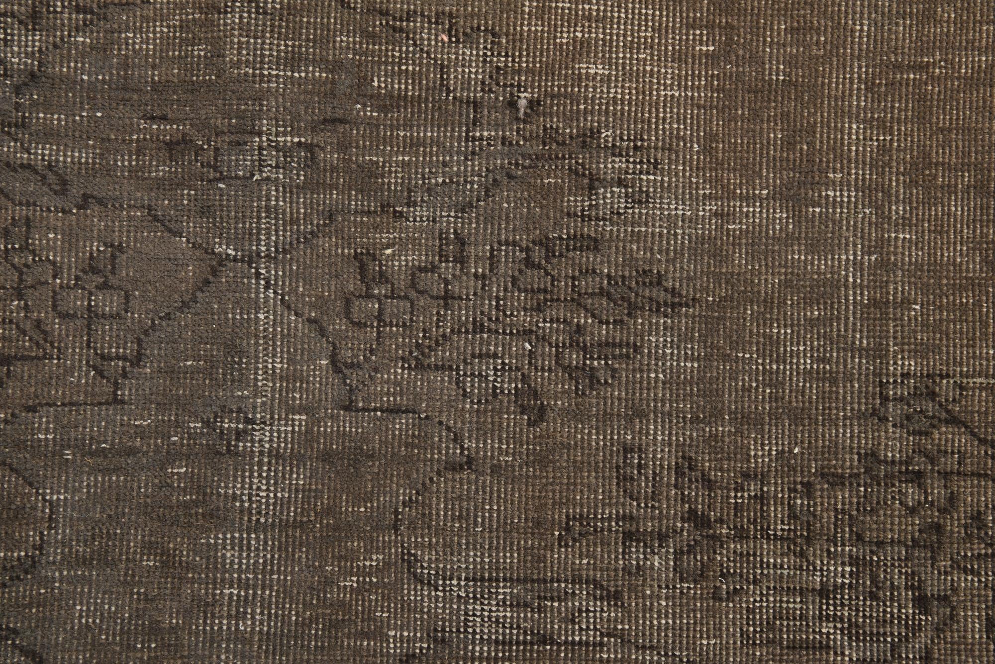 8' 5 x 9' 8 Hand Knotted Ultra Vintage Persian Wool Rug