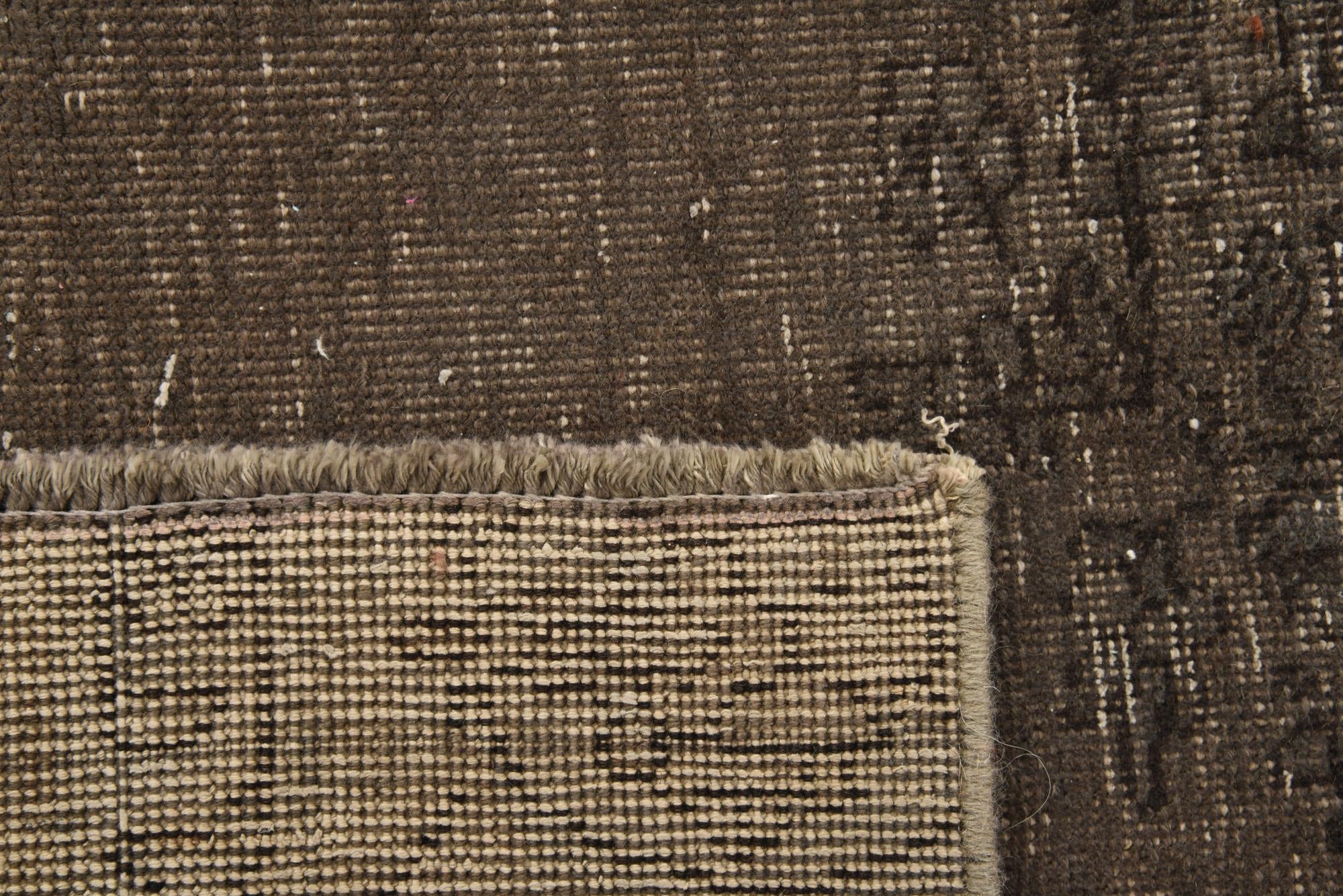 8' 5 x 9' 8 Hand Knotted Ultra Vintage Persian Wool Rug