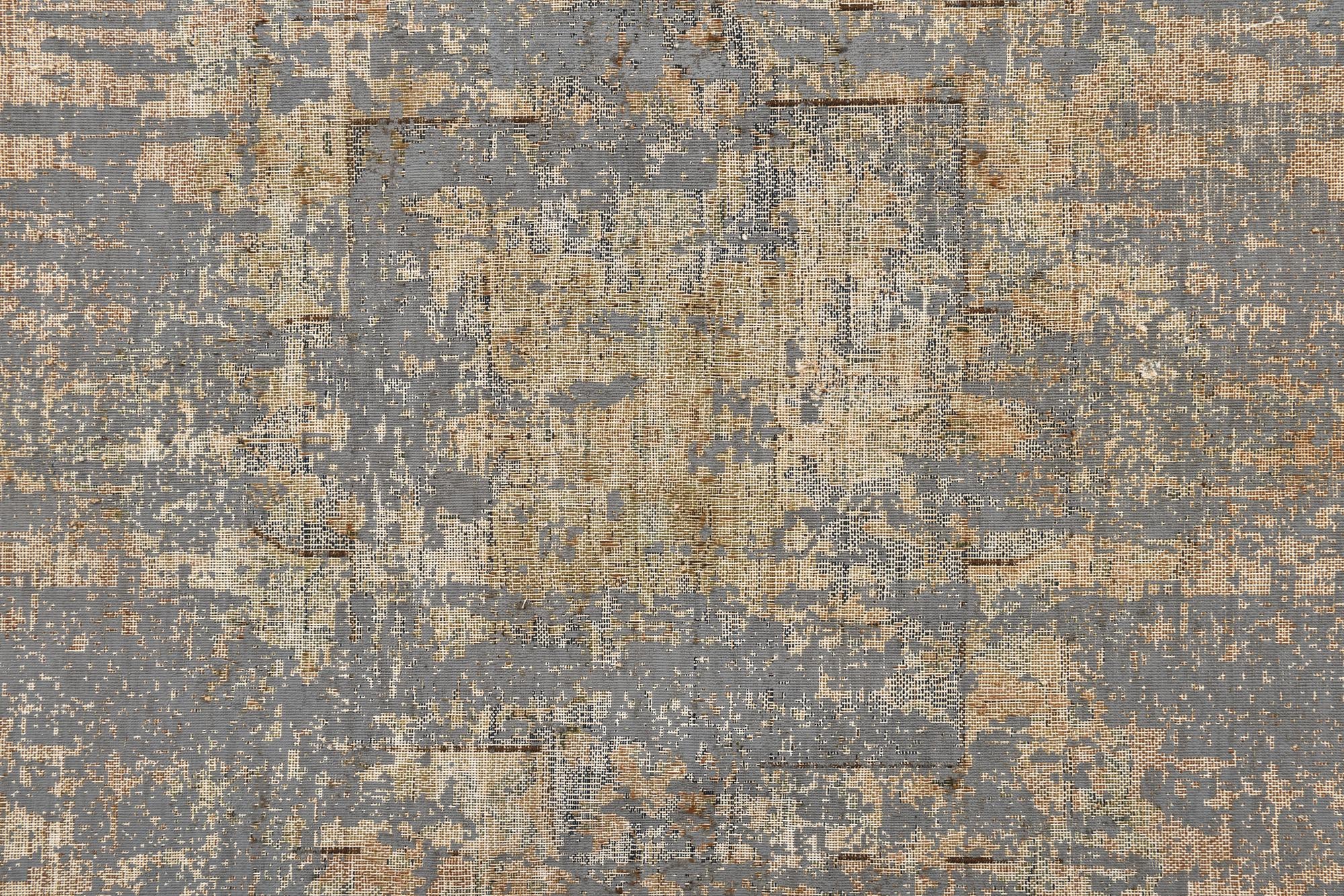 9' 4 x 13' Hand Knotted Ultra Vintage Persian Wool Rug