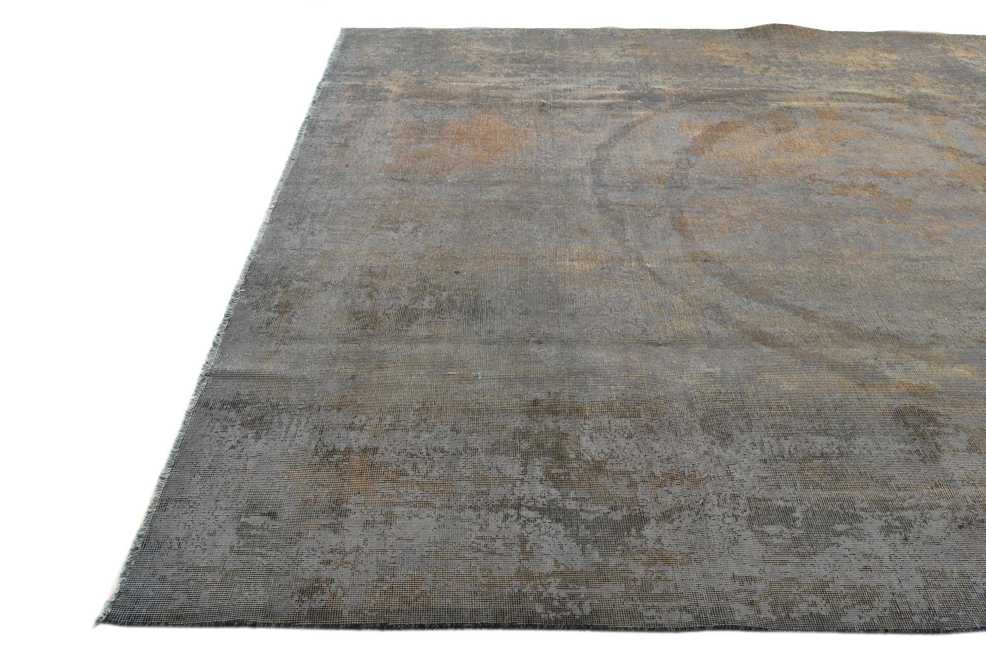 7' 10 x 10' 7 Hand Knotted Ultra Vintage Persian Wool Rug