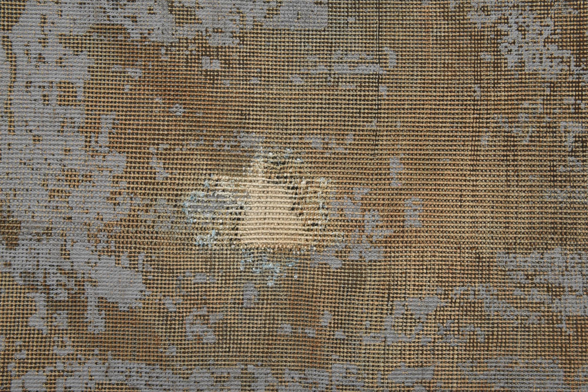 7' 10 x 10' 7 Hand Knotted Ultra Vintage Persian Wool Rug