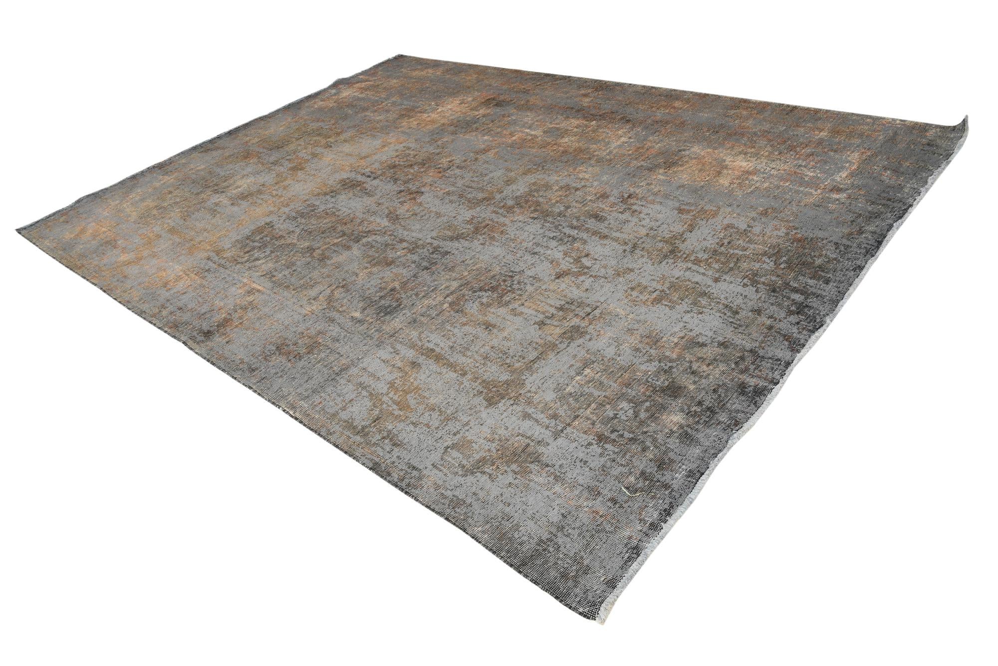 9' 4 x 12' 3 Hand Knotted Ultra Vintage Persian Wool Rug
