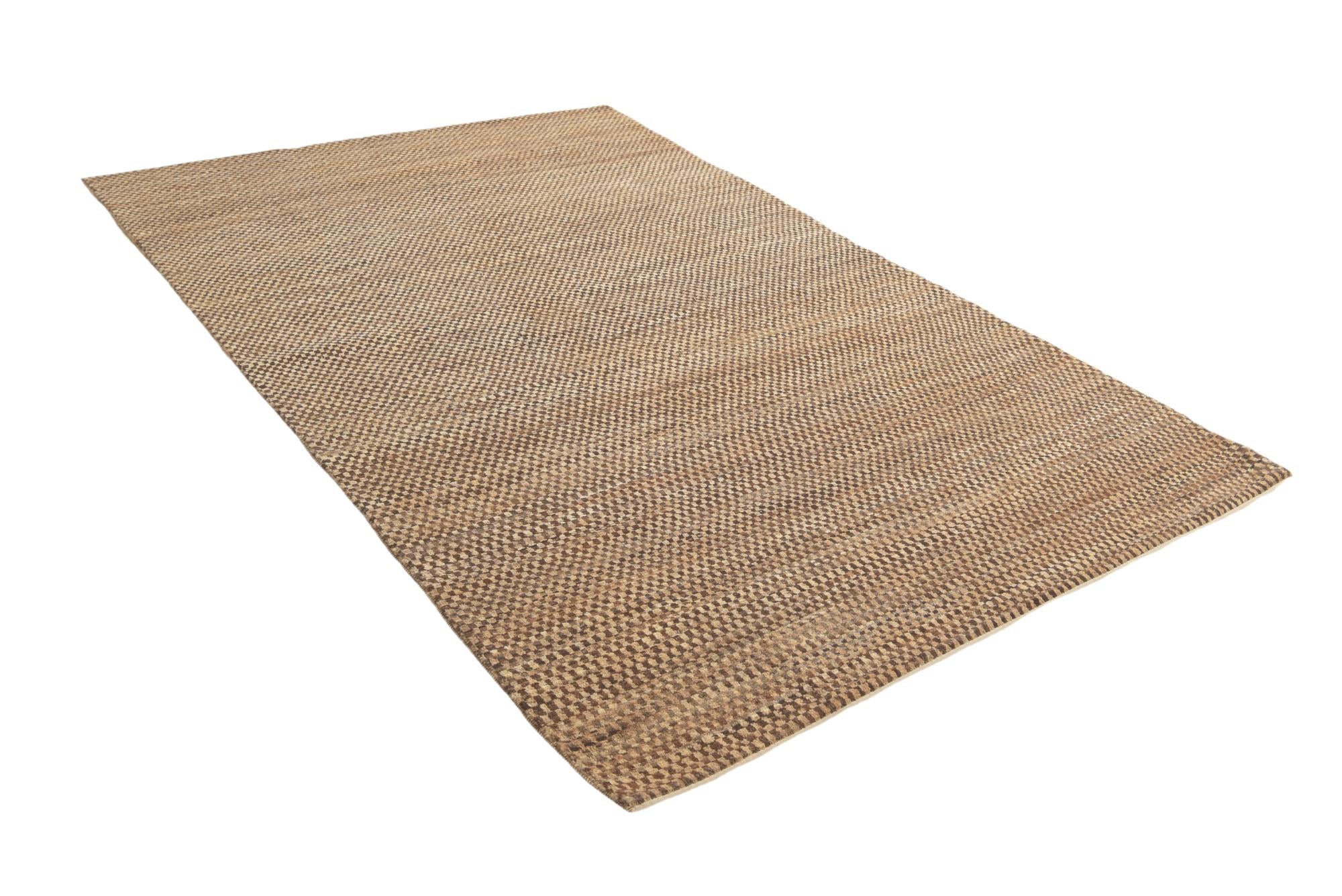 6' 4 x 9' 7 Hand Knotted Kashkuli Gabbeh Oriental Wool Rug