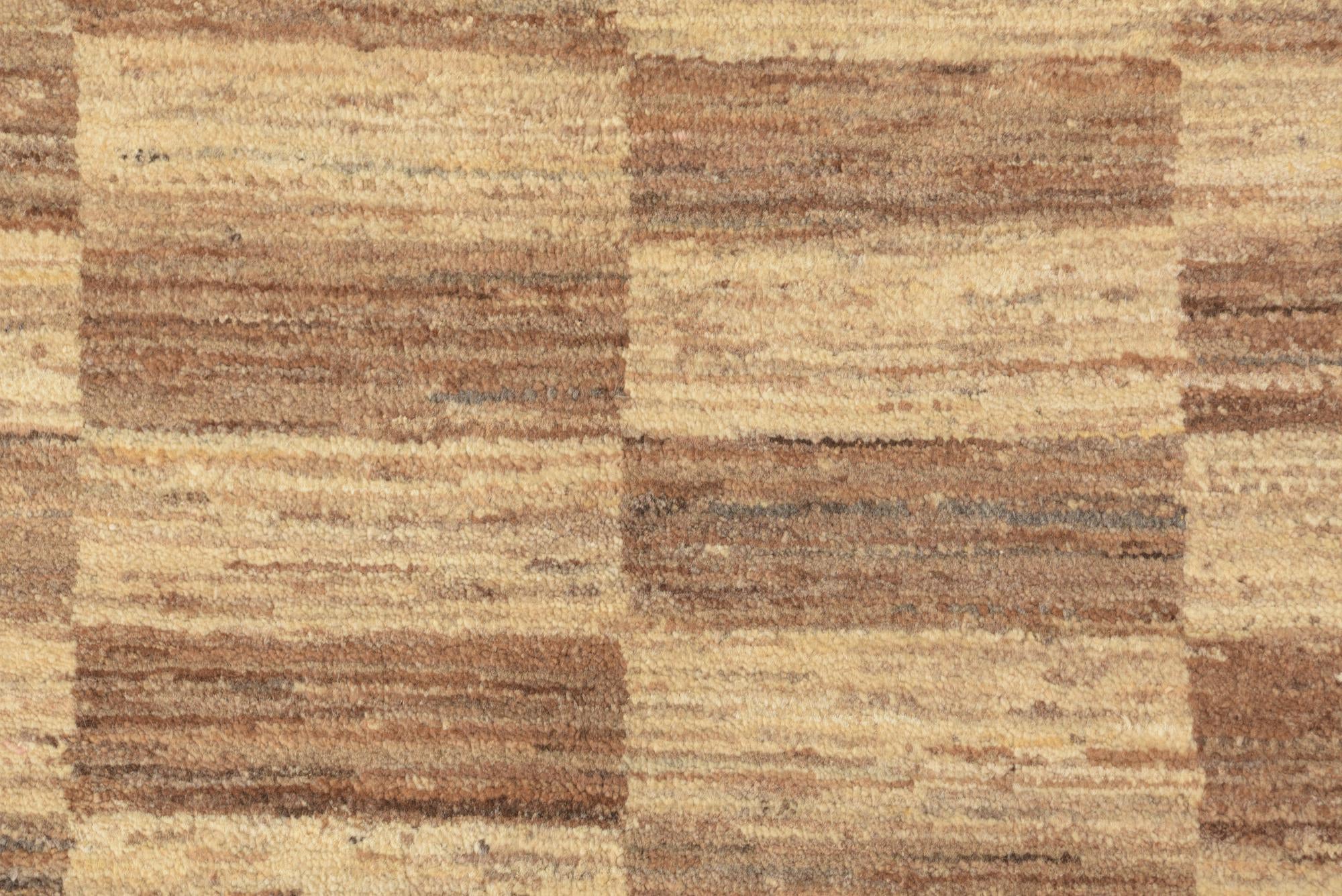 4' 7 x 7' Hand Knotted Kashkuli Gabbeh Oriental Wool Rug
