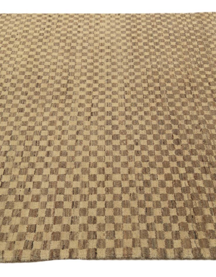 Detail image of 5' 1 x 6' 3 Hand Knotted Kashkuli Gabbeh Oriental Wool Rug
