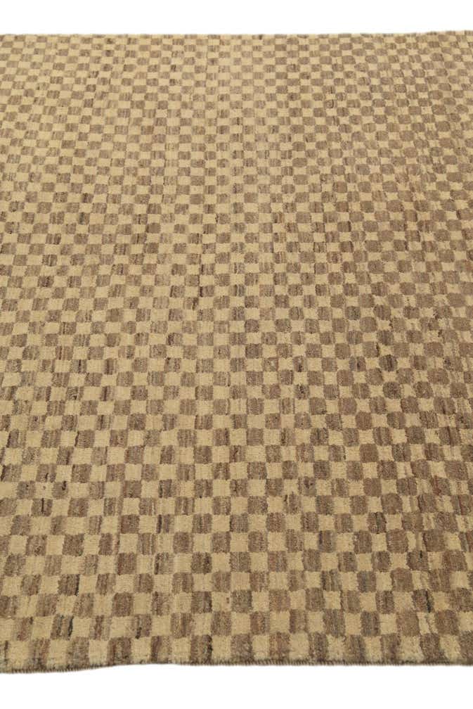5' 1 x 6' 3 Hand Knotted Kashkuli Gabbeh Oriental Wool Rug