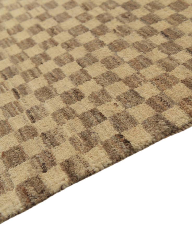 Detail image of 5' 1 x 6' 3 Hand Knotted Kashkuli Gabbeh Oriental Wool Rug