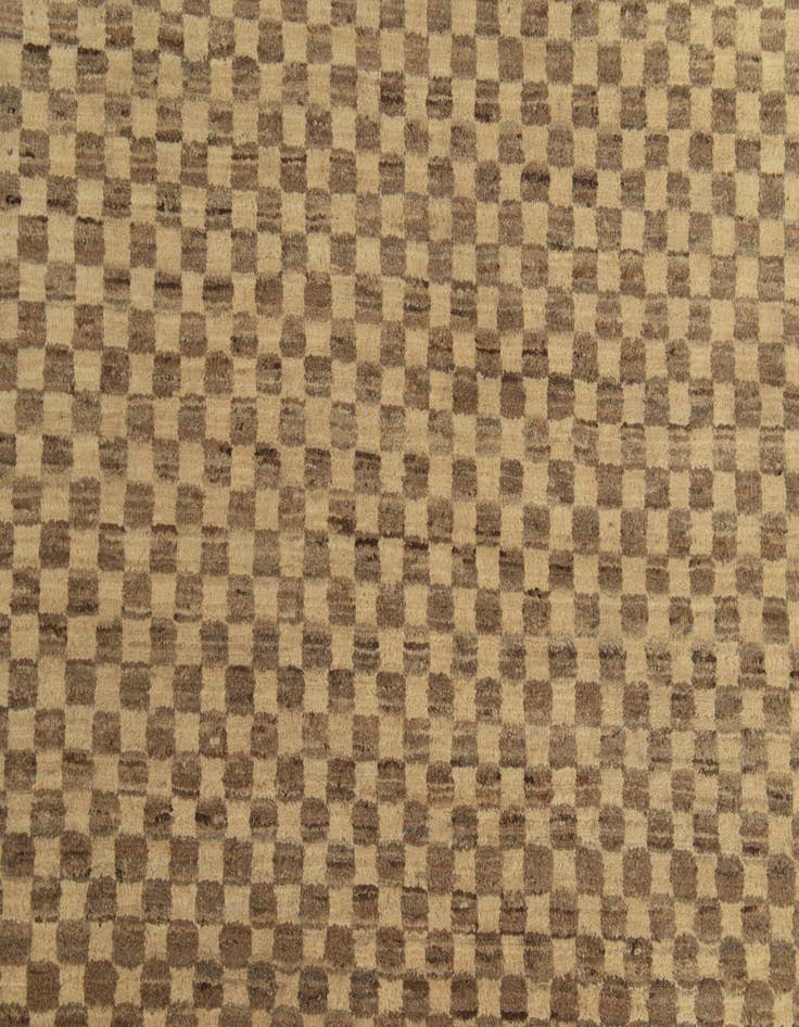 Detail image of 5' 1 x 6' 3  Hand Knotted Kashkuli Gabbeh Oriental Wool Rug