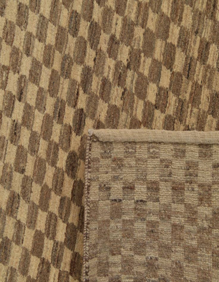 Detail image of 5' 1 x 6' 3  Hand Knotted Kashkuli Gabbeh Oriental Wool Rug