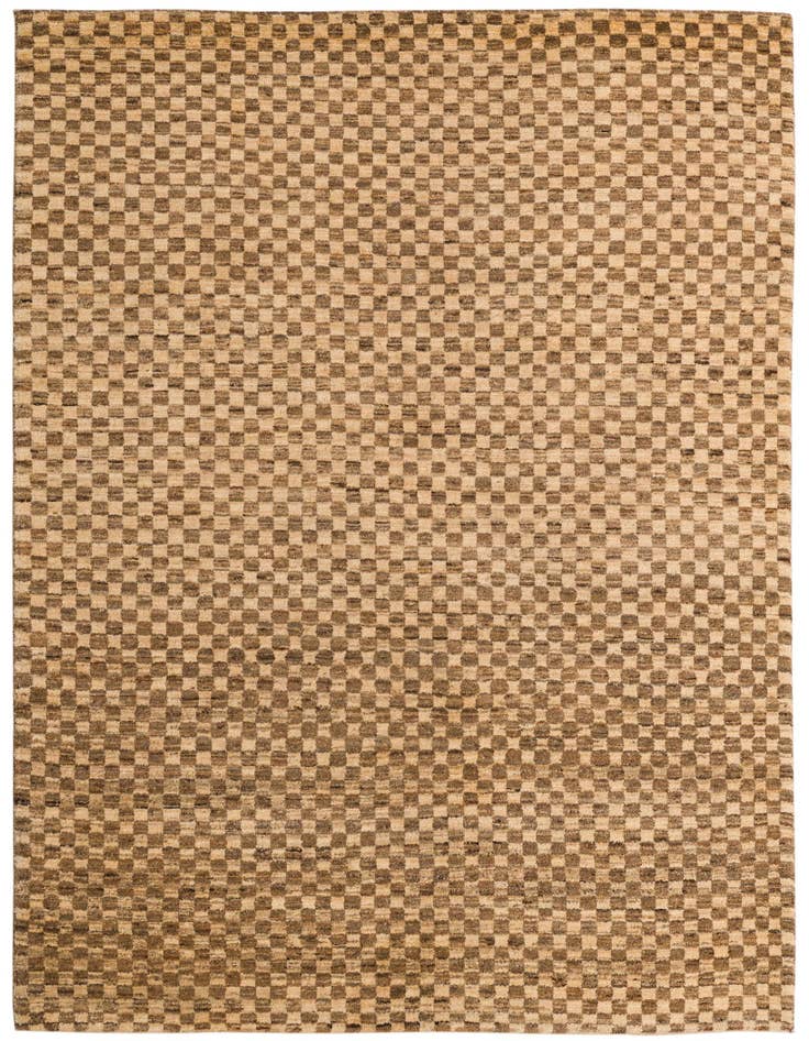 Detail image of 5' 1 x 6' 3 Hand Knotted Kashkuli Gabbeh Oriental Wool Rug