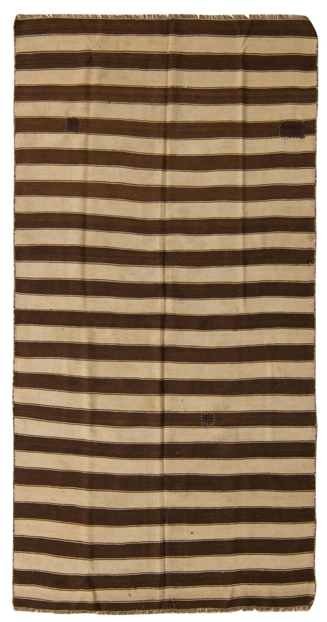 145cm x 285cm Hand Woven Kilim Fars Wool Rug