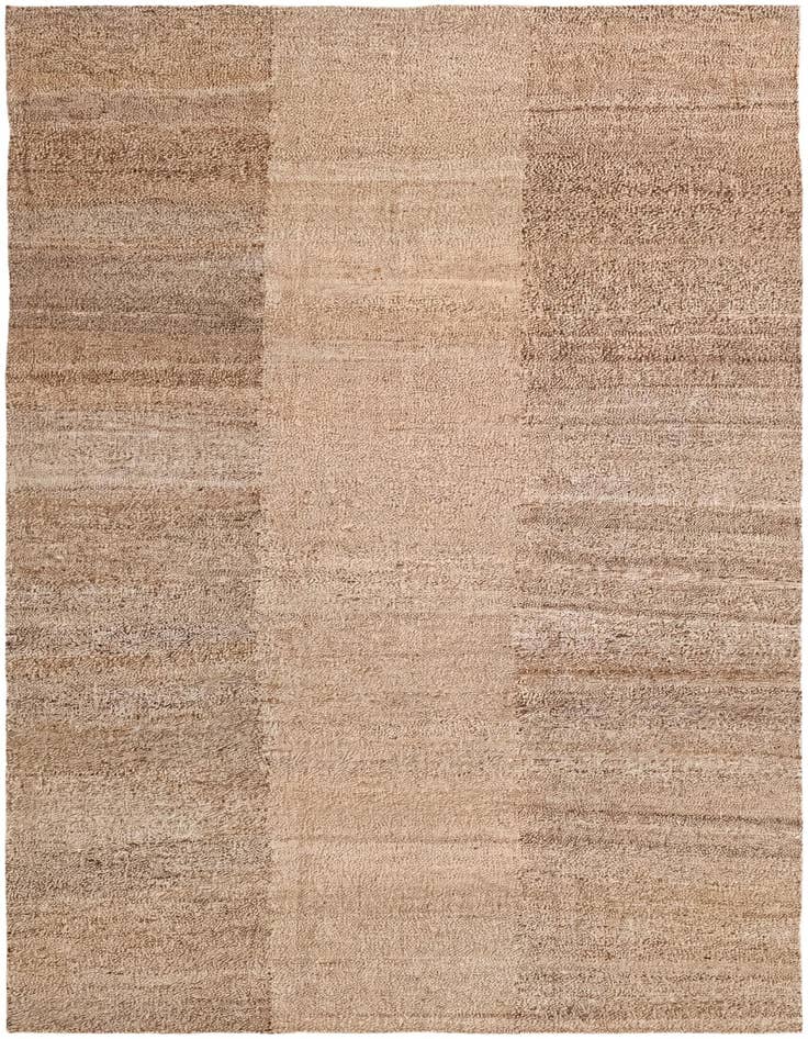 Detail image of 6' 8 x 9' 6 Hand Woven Kilim Modern Wool Rug