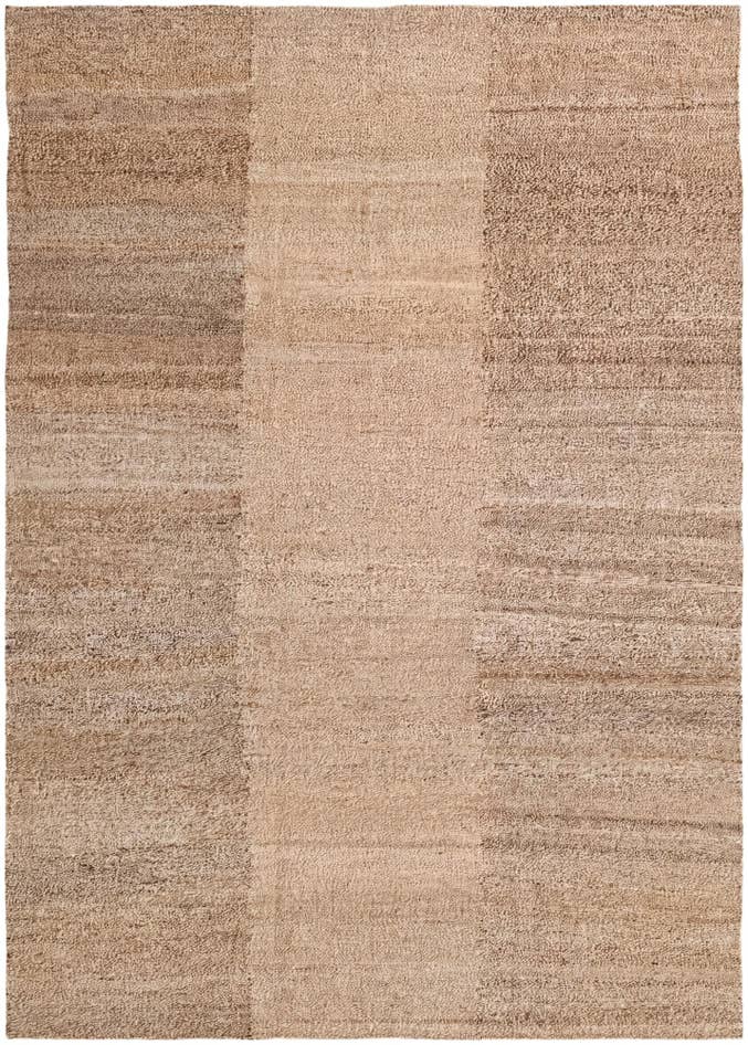 Detail image of 6' 8 x 9' 6 Hand Woven Kilim Modern Wool Rug