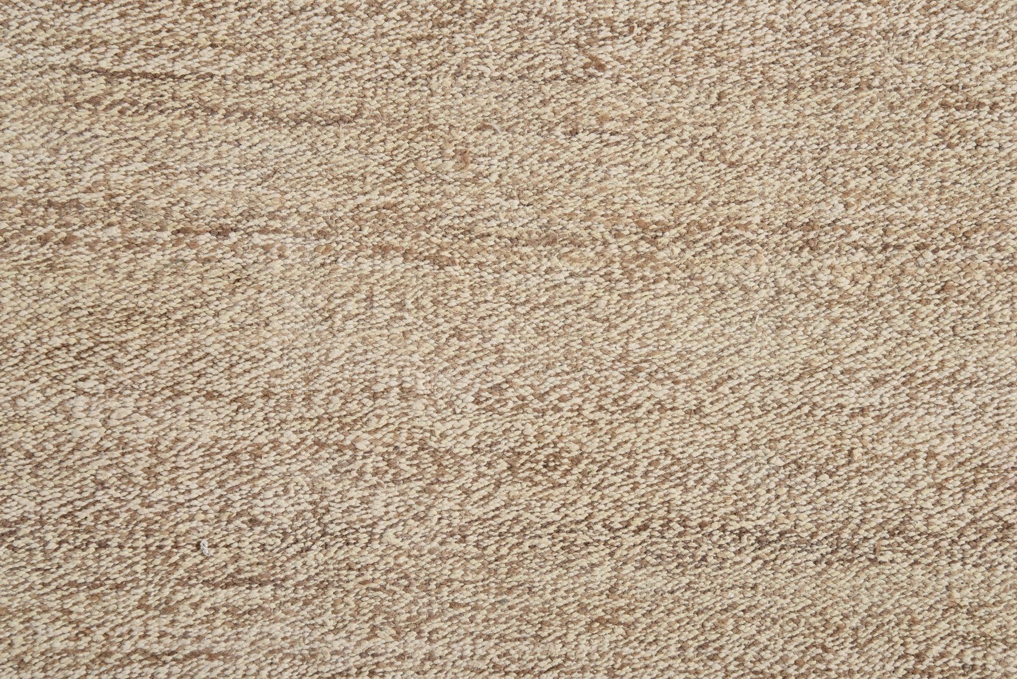 6' 3 x 9' 6 Hand Woven Kilim Modern Wool Rug
