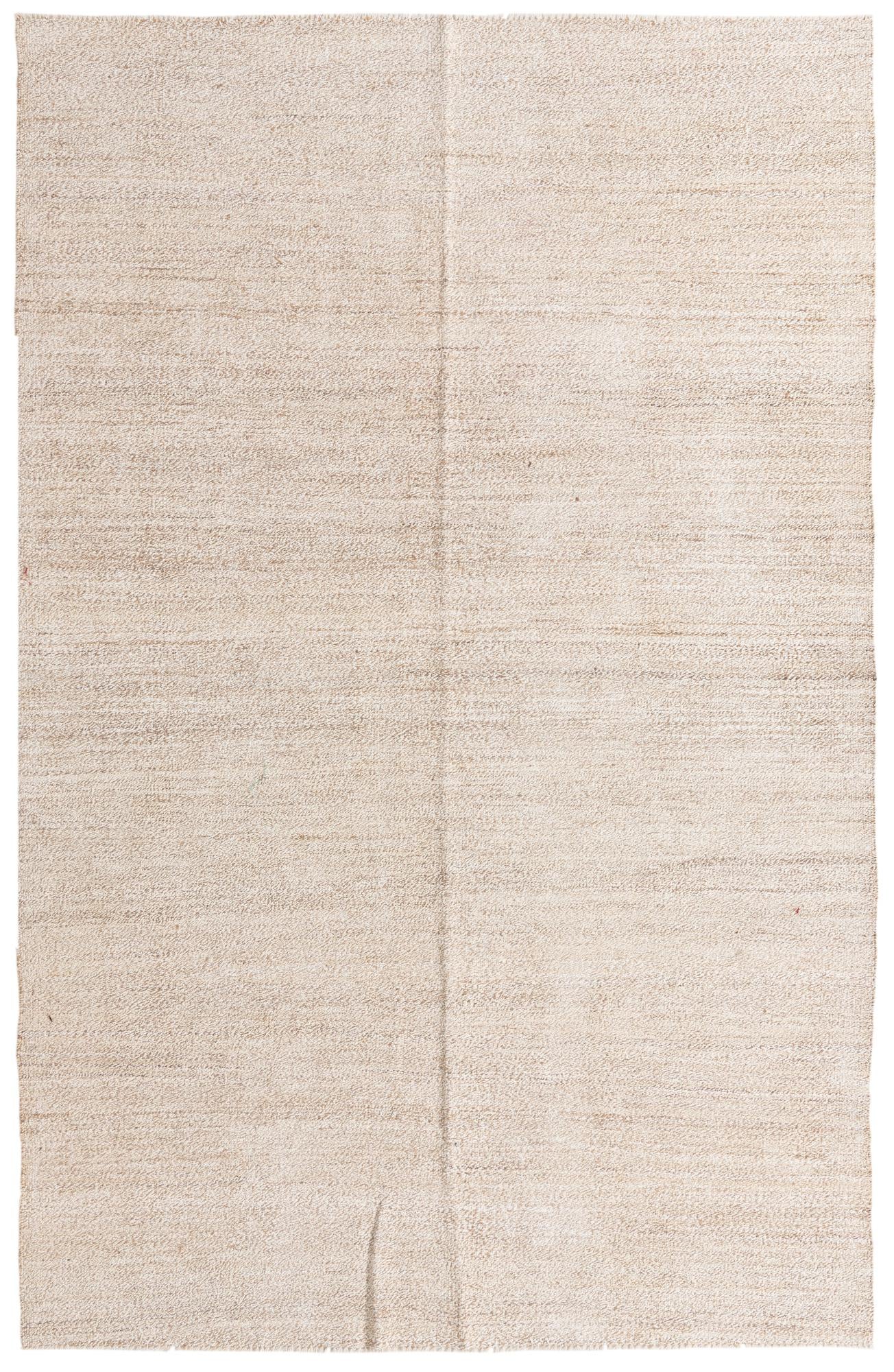 6' 3 x 9' 6 Hand Woven Kilim Modern Wool Rug