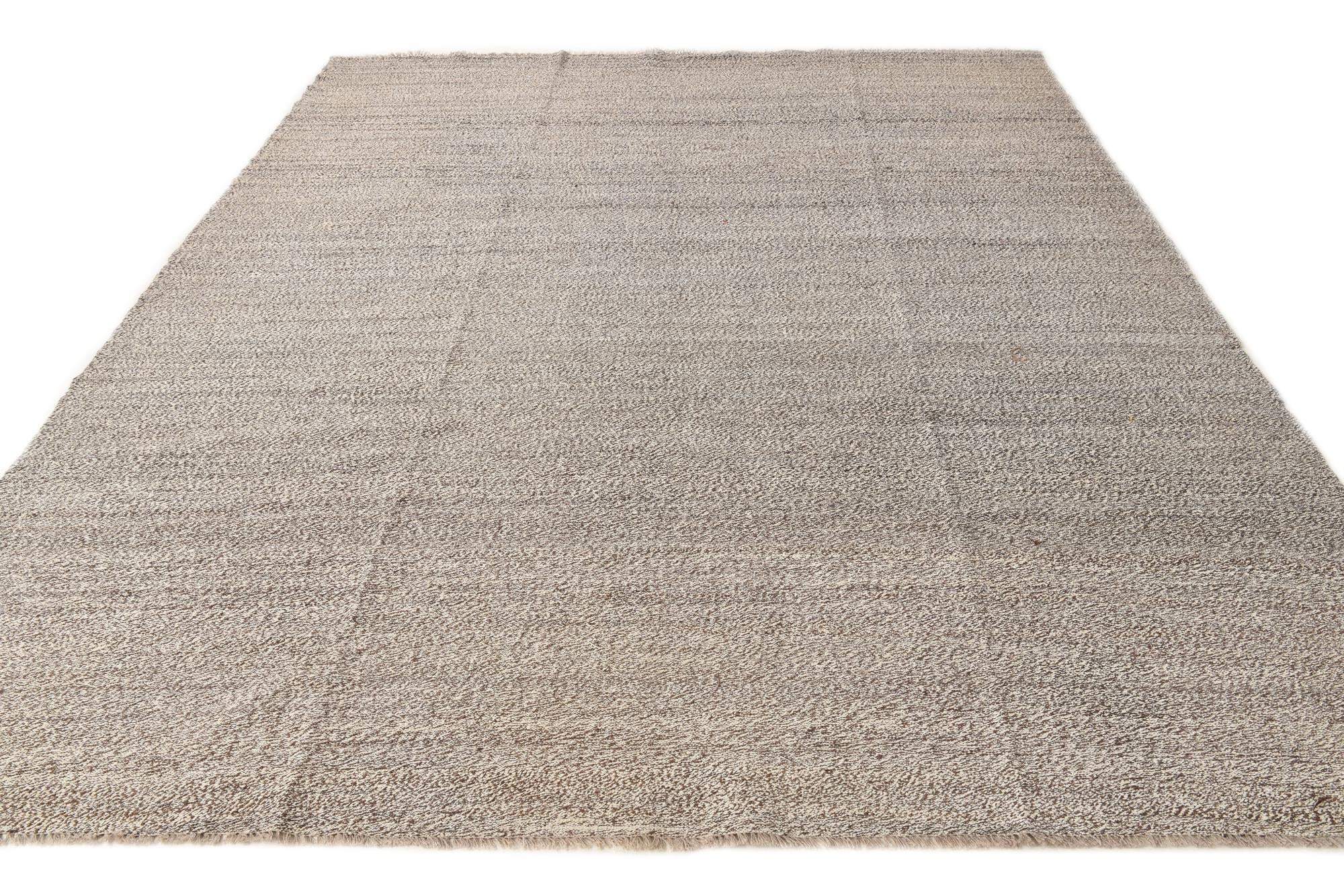 300cm x 345cm Tejido a mano Kilim Modern Alfombra Lana