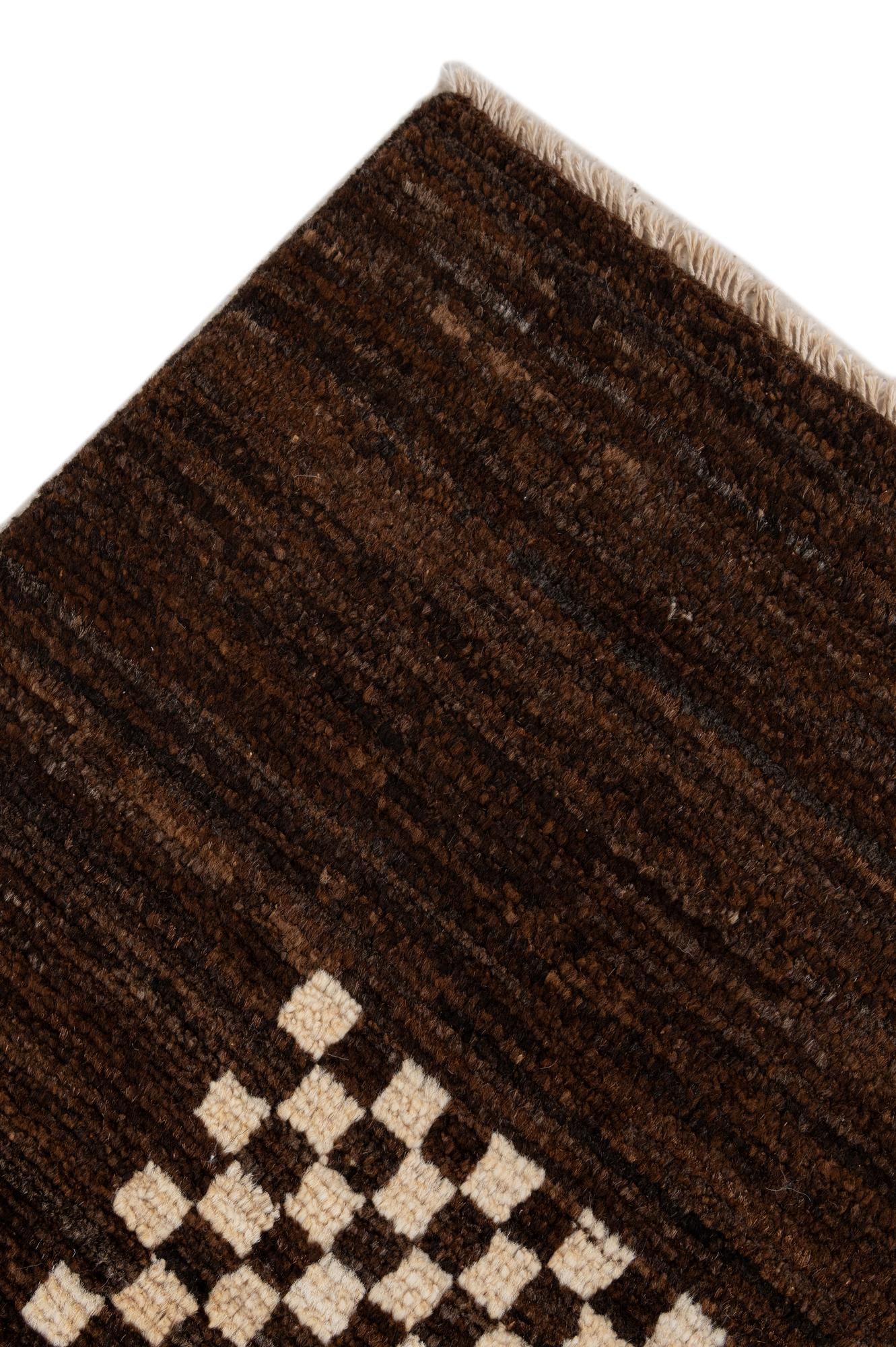 5' 7 x 8' Hand Knotted Modern Ziegler Wool Rug