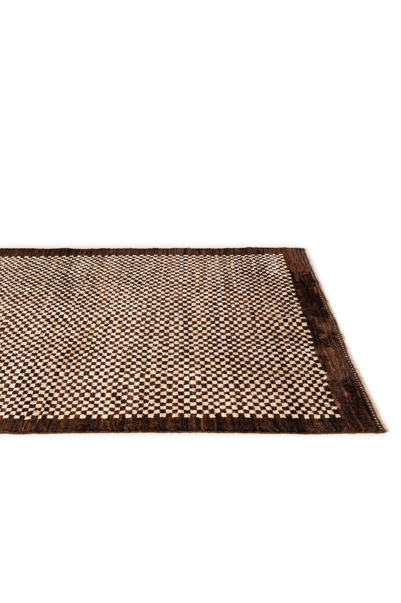 5' 6 x 7' 11 Hand Knotted Moroccan Wool Rug