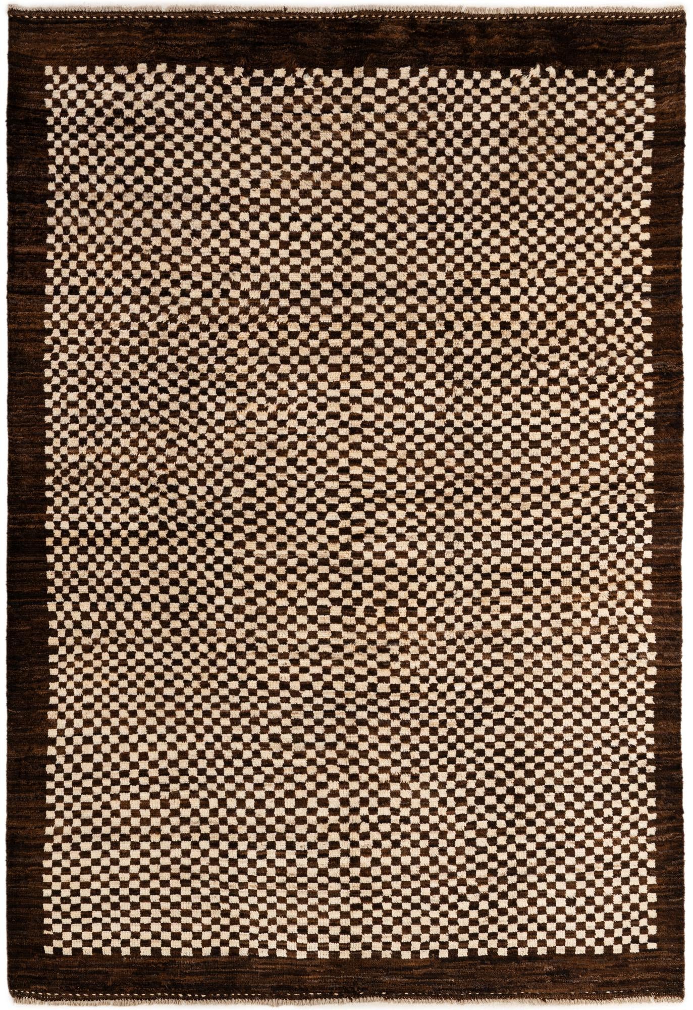 5' 6 x 7' 11 Hand Knotted Moroccan Wool Rug