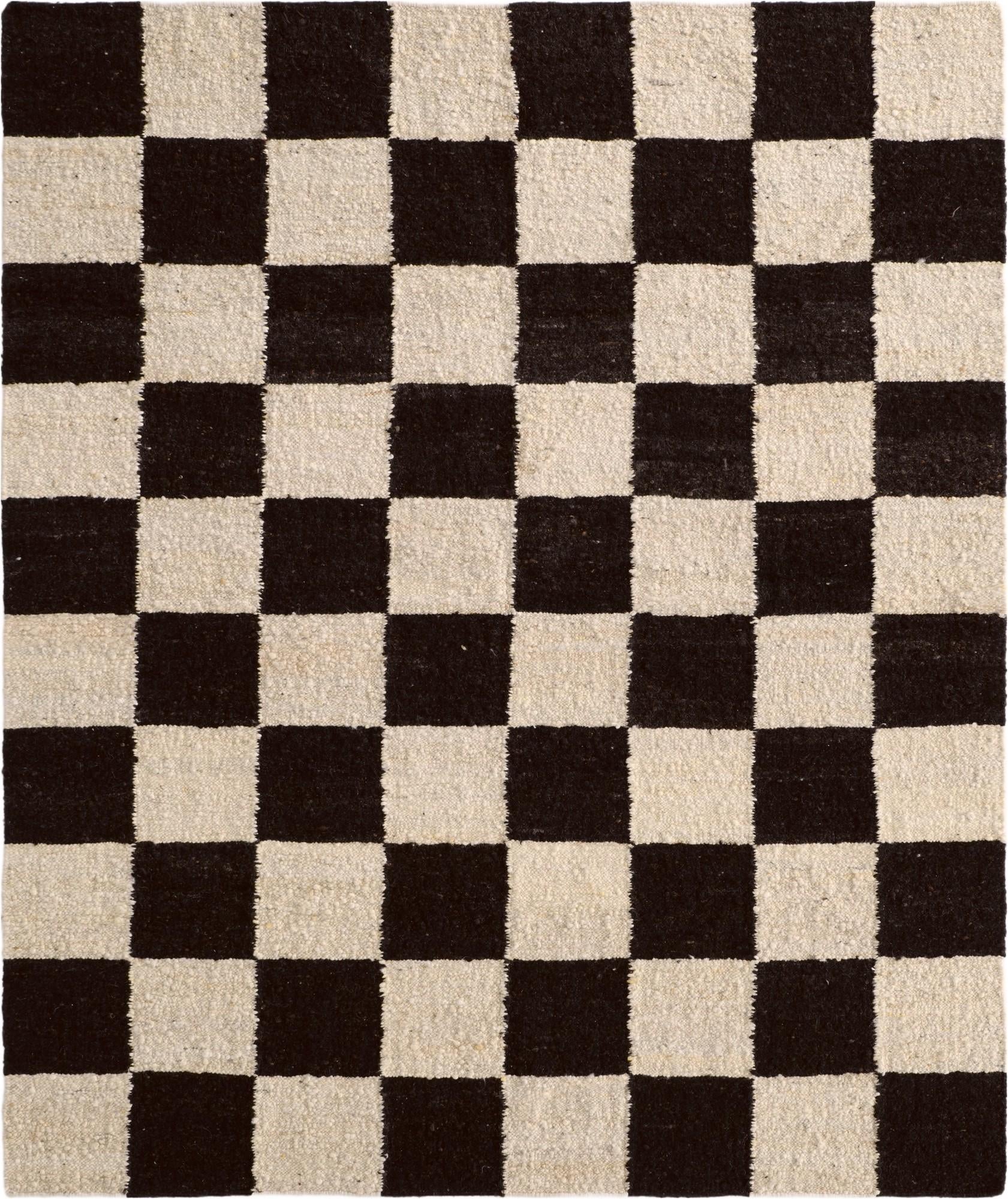 8' 2 x 9' 9 Hand Knotted Moroccan Wool Rug
