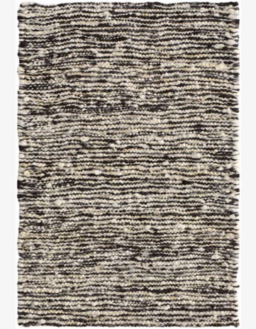 2' 1 x 3' Hand Knotted Moroccan Wool Rug