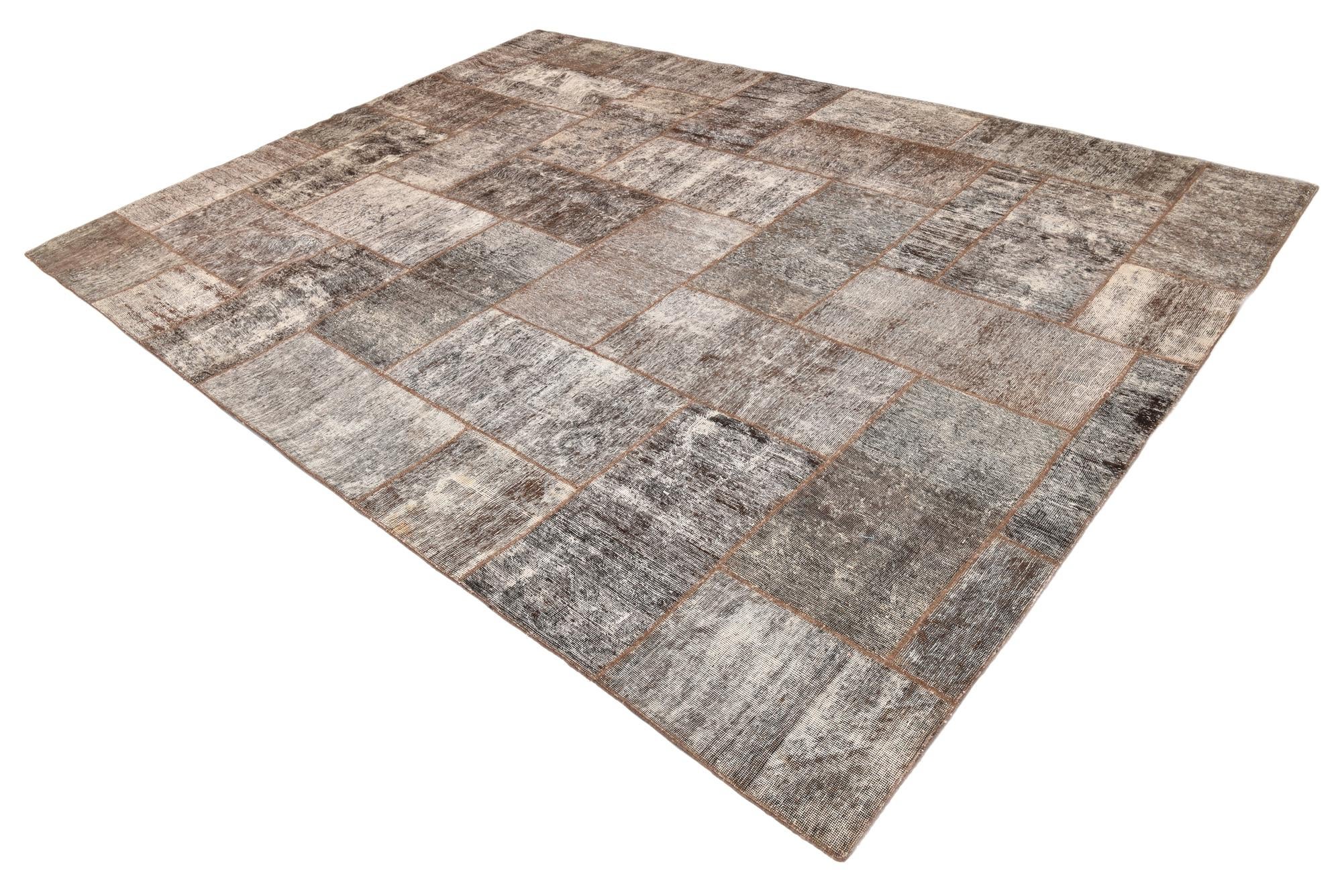 9' x 12' 2 Hand Knotted Ultra Vintage Persian Wool Rug