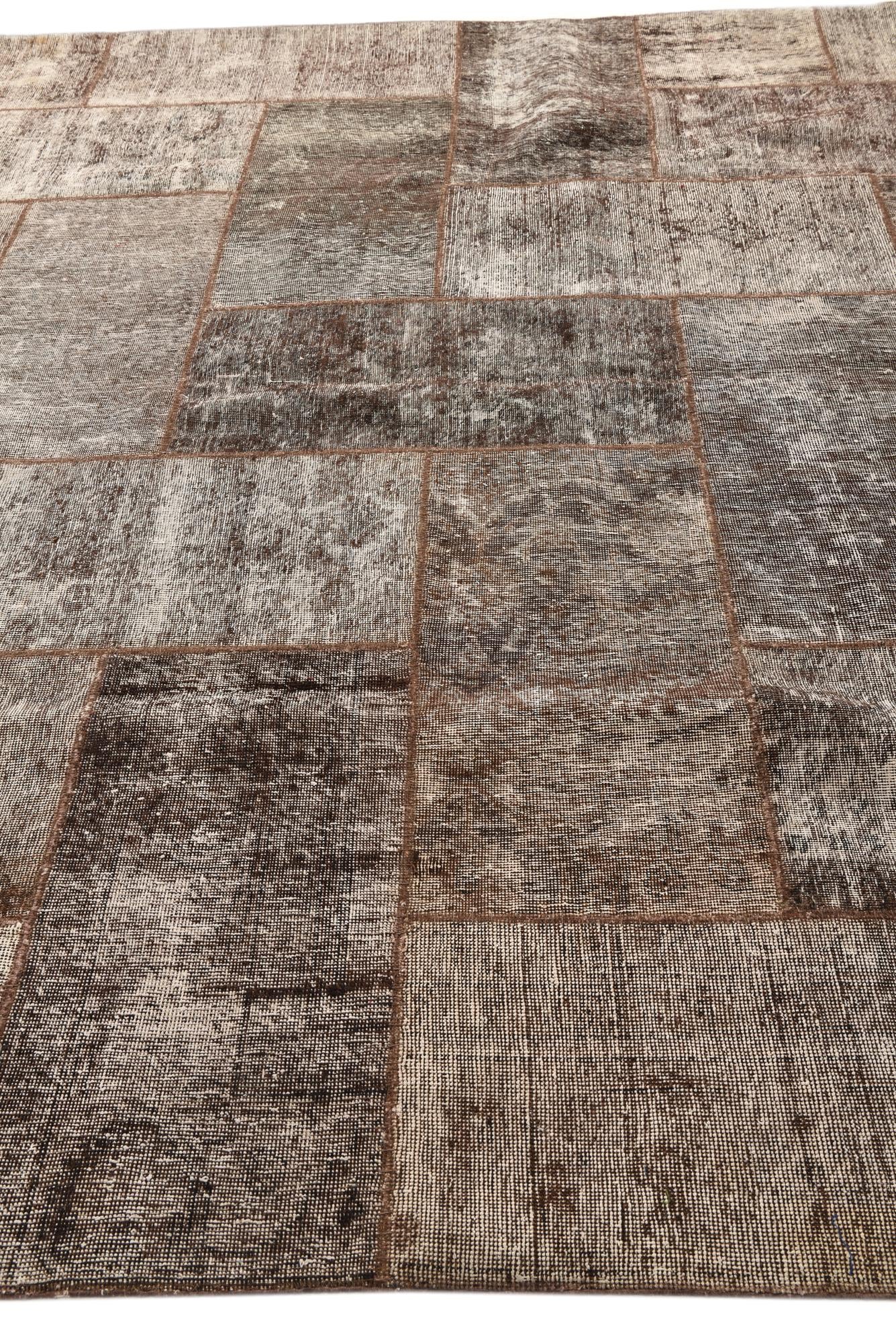 9' x 12' 2 Hand Knotted Ultra Vintage Persian Wool Rug