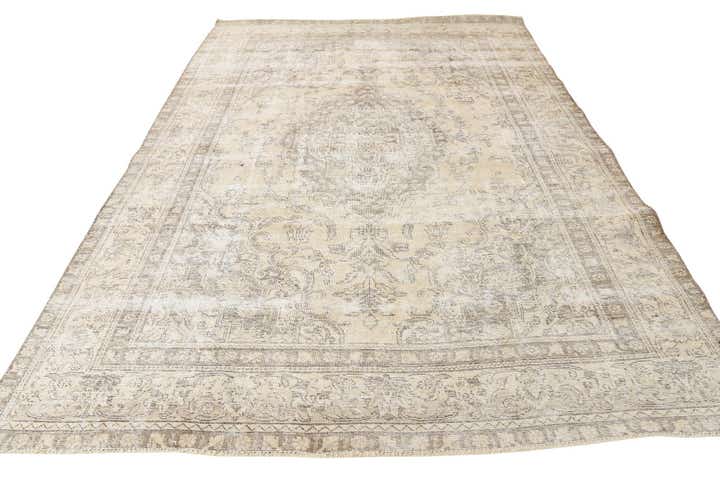 245cm x 350cm anudado a mano Ultra Vintage Alfombra Persa Lana