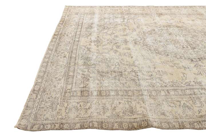 245cm x 350cm anudado a mano Ultra Vintage Alfombra Persa Lana