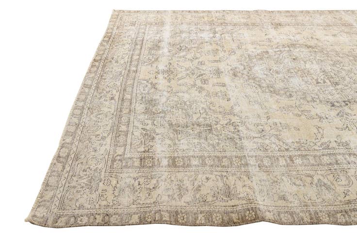 Detail image of 245cm x 350cm anudado a mano Ultra Vintage Alfombra Persa Lana