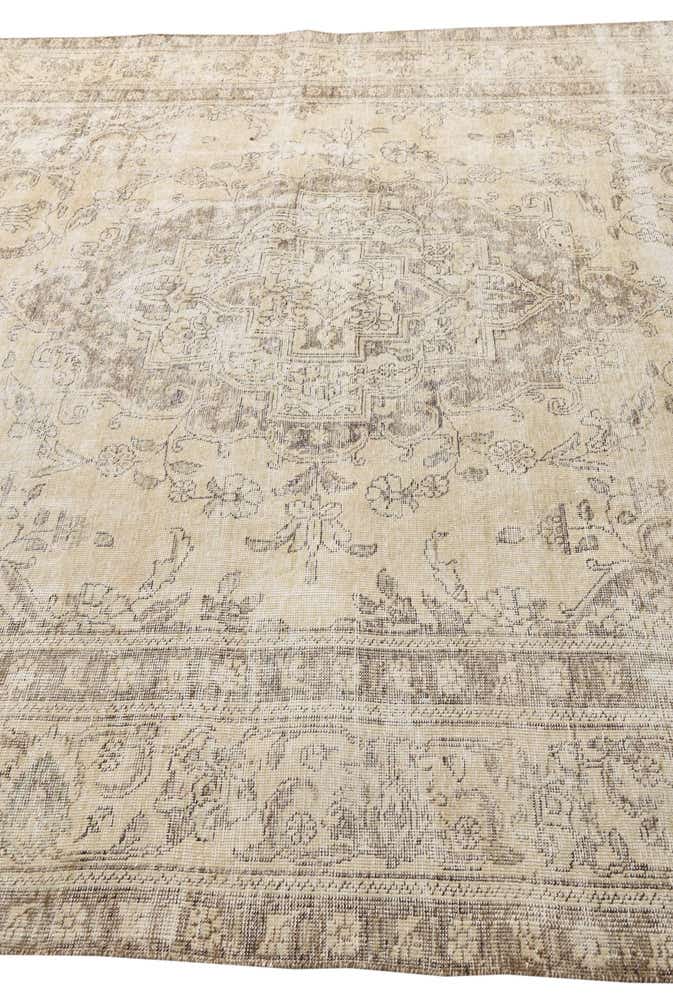 245cm x 350cm anudado a mano Ultra Vintage Alfombra Persa Lana