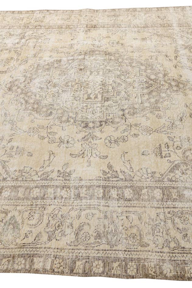 Detail image of 245cm x 350cm anudado a mano Ultra Vintage Alfombra Persa Lana