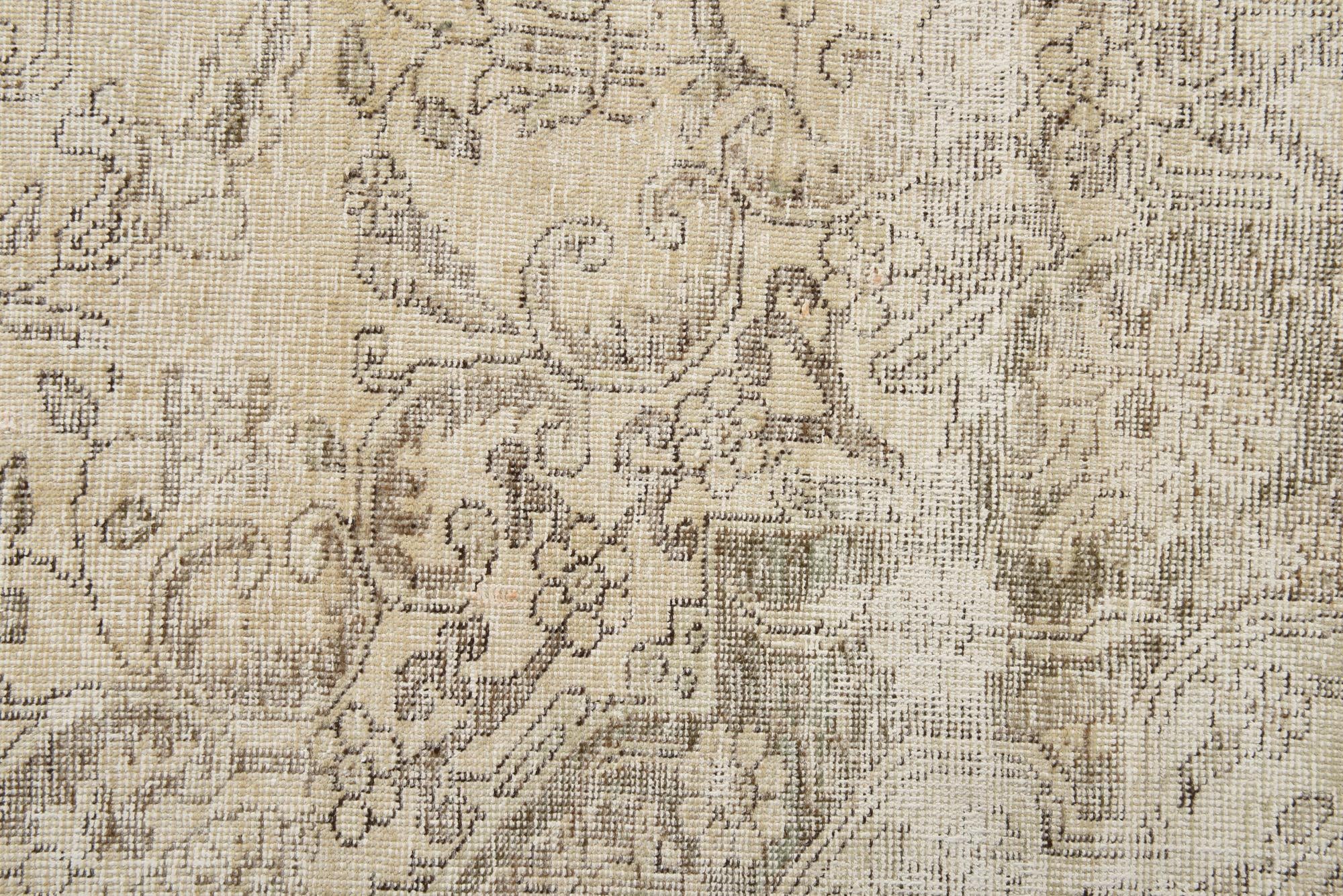 245cm x 350cm anudado a mano Ultra Vintage Alfombra Persa Lana