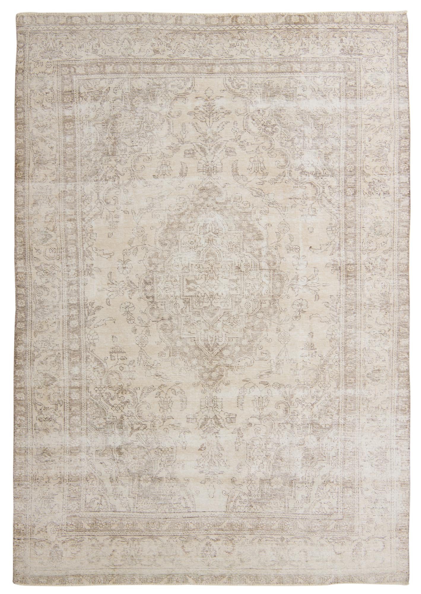 245cm x 350cm anudado a mano Ultra Vintage Alfombra Persa Lana