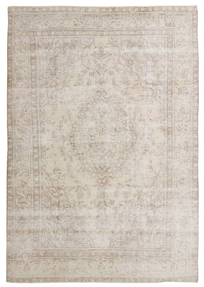 Detail image of 245cm x 350cm anudado a mano Ultra Vintage Alfombra Persa Lana