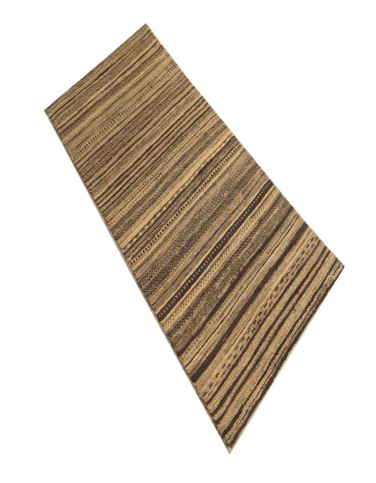 Detail image of 2' 4 x 4' 9  Hand Knotted Kashkuli Gabbeh Oriental Wool Runner Rug