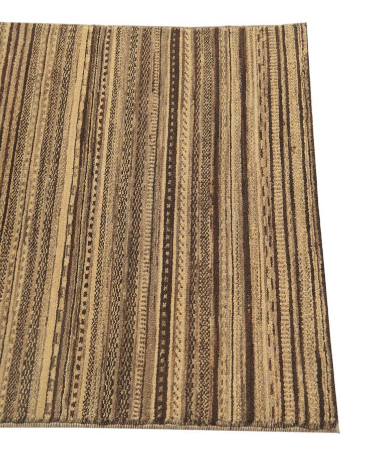 Detail image of 2' 4 x 4' 9  Hand Knotted Kashkuli Gabbeh Oriental Wool Runner Rug