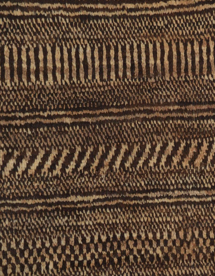 Detail image of 2' 3 x 4' 7  Hand Knotted Kashkuli Gabbeh Wool Runner Rug