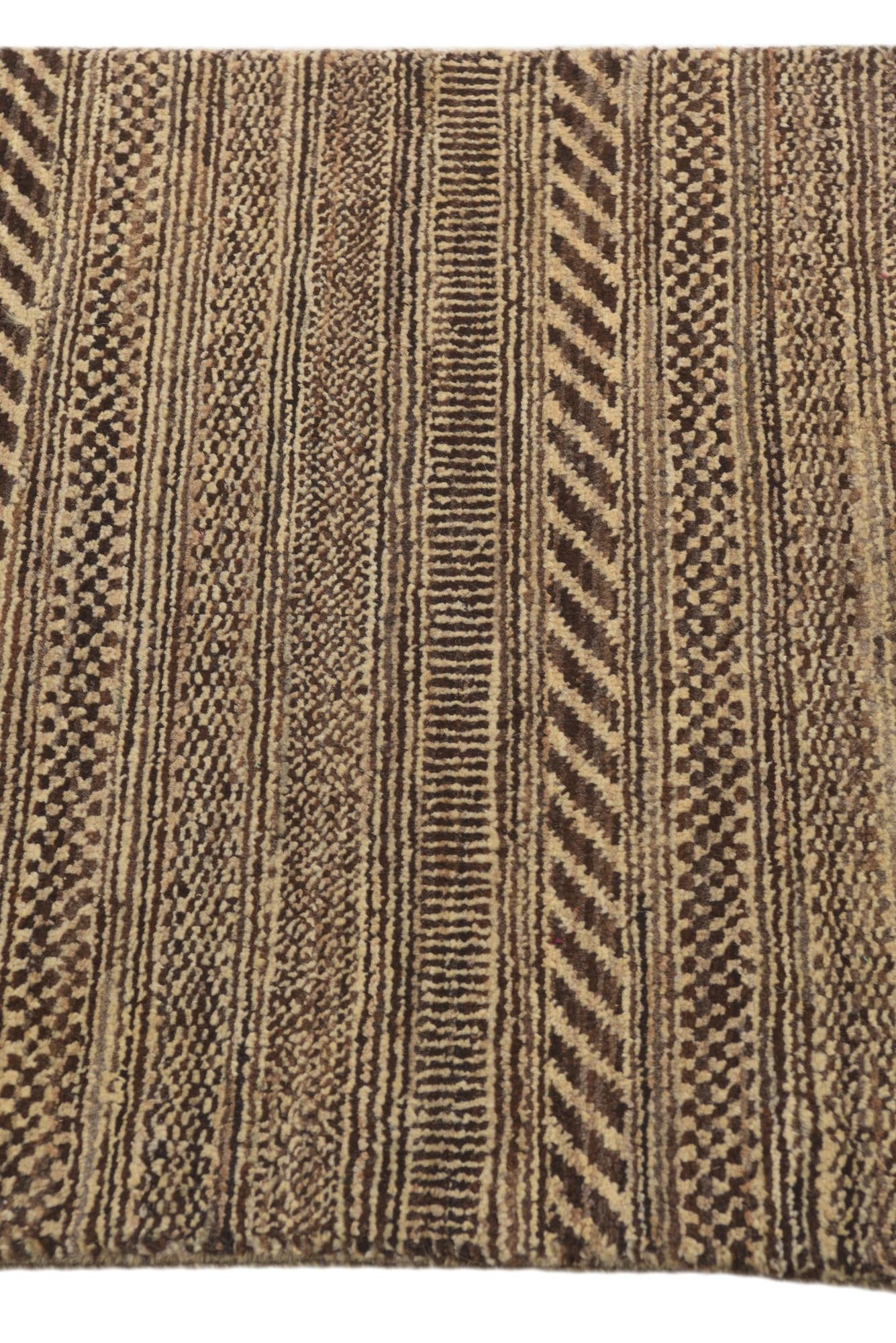 2' 1 x 4' Hand Knotted Kashkuli Gabbeh Oriental Wool Runner Rug