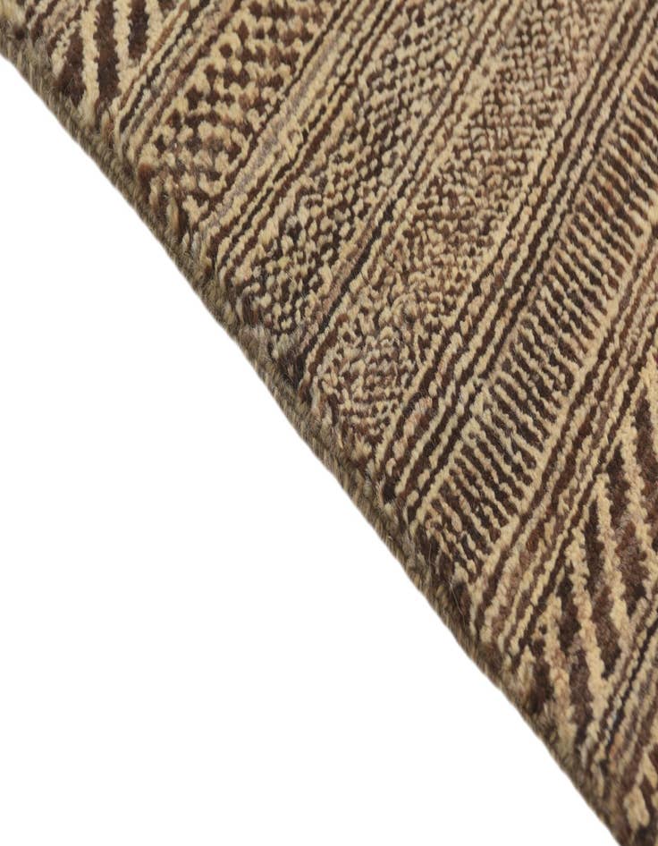 Detail image of 2' 1 x 4'  Hand Knotted Kashkuli Gabbeh Oriental Wool Runner Rug