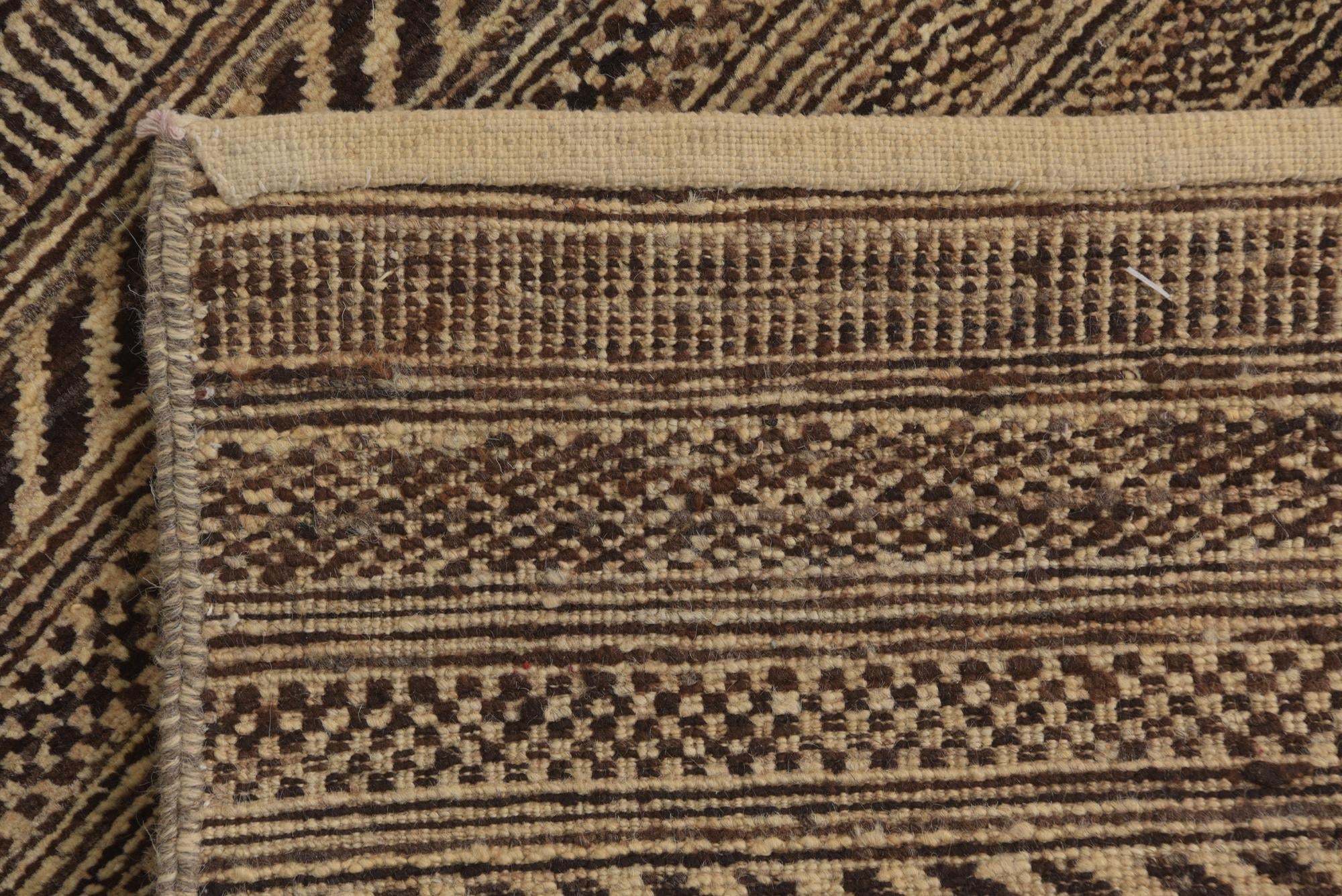 2' 1 x 4' Hand Knotted Kashkuli Gabbeh Oriental Wool Runner Rug